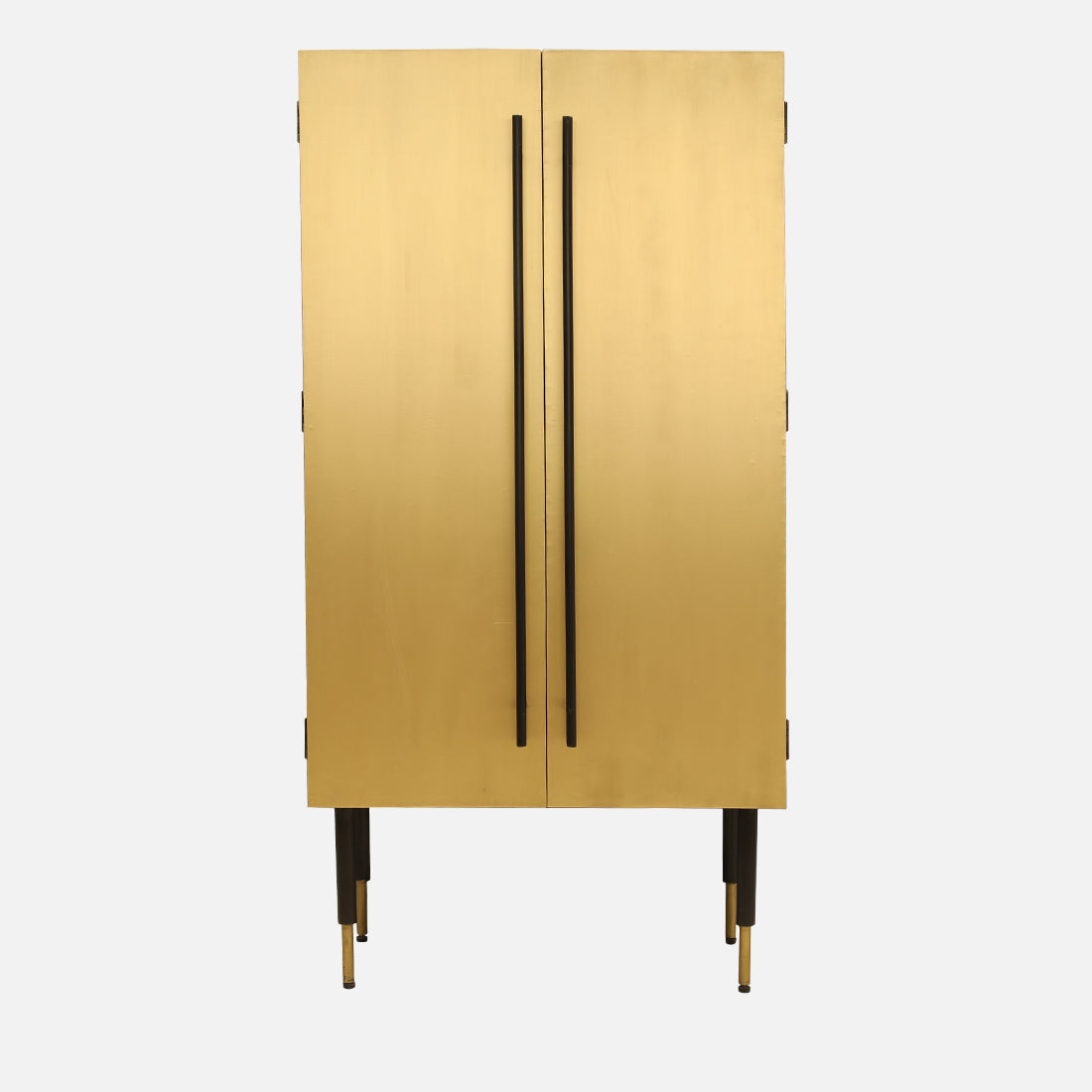Crested  Bar Unit in Brown & Gold Colour