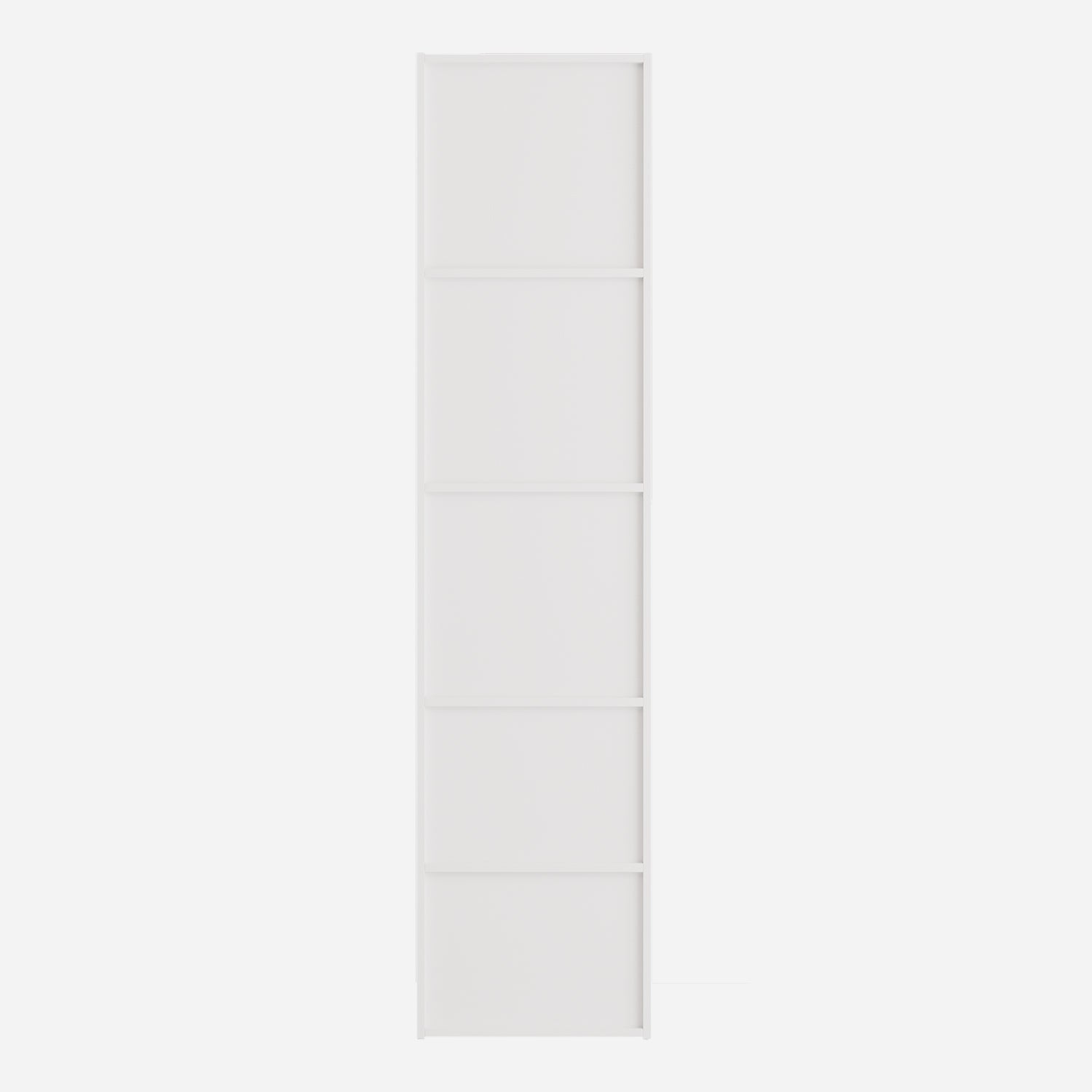 Albert Engineered Wood 5 Tier Cabinet in White Colour