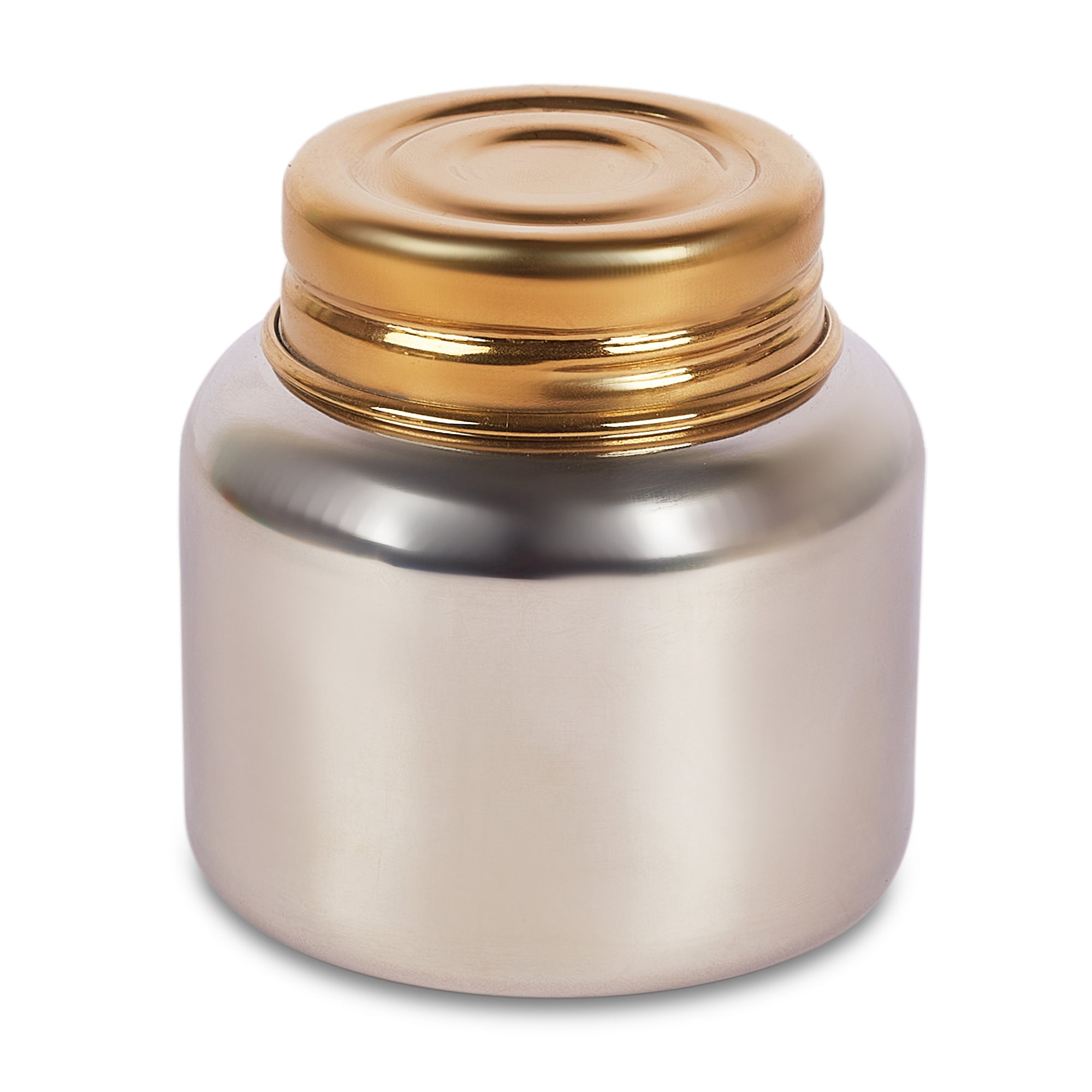 Sapphire Stainless Steel Serving Set Small in Gold & Silver Colour by Living Essence