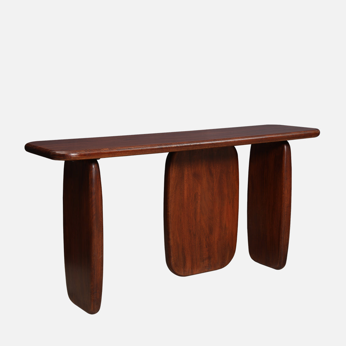 Cressida Solidwood Center Table in Walnut Colour