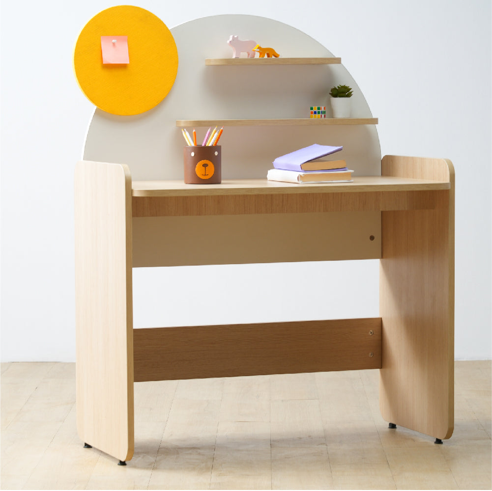 Sunshine Study Desk in Pearly White Colour