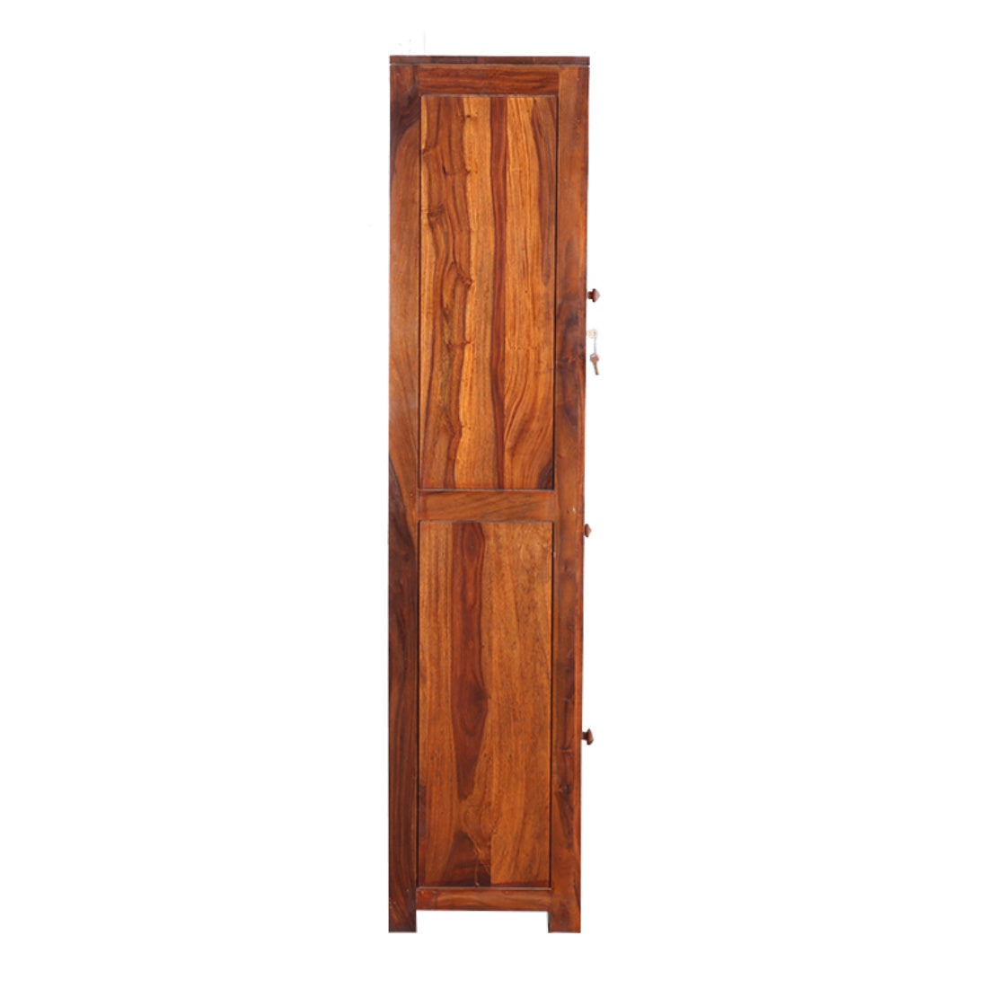 Woodrow Sheesham Wood(Rosewood) Tall Bar Cabinet in HONEY Colour