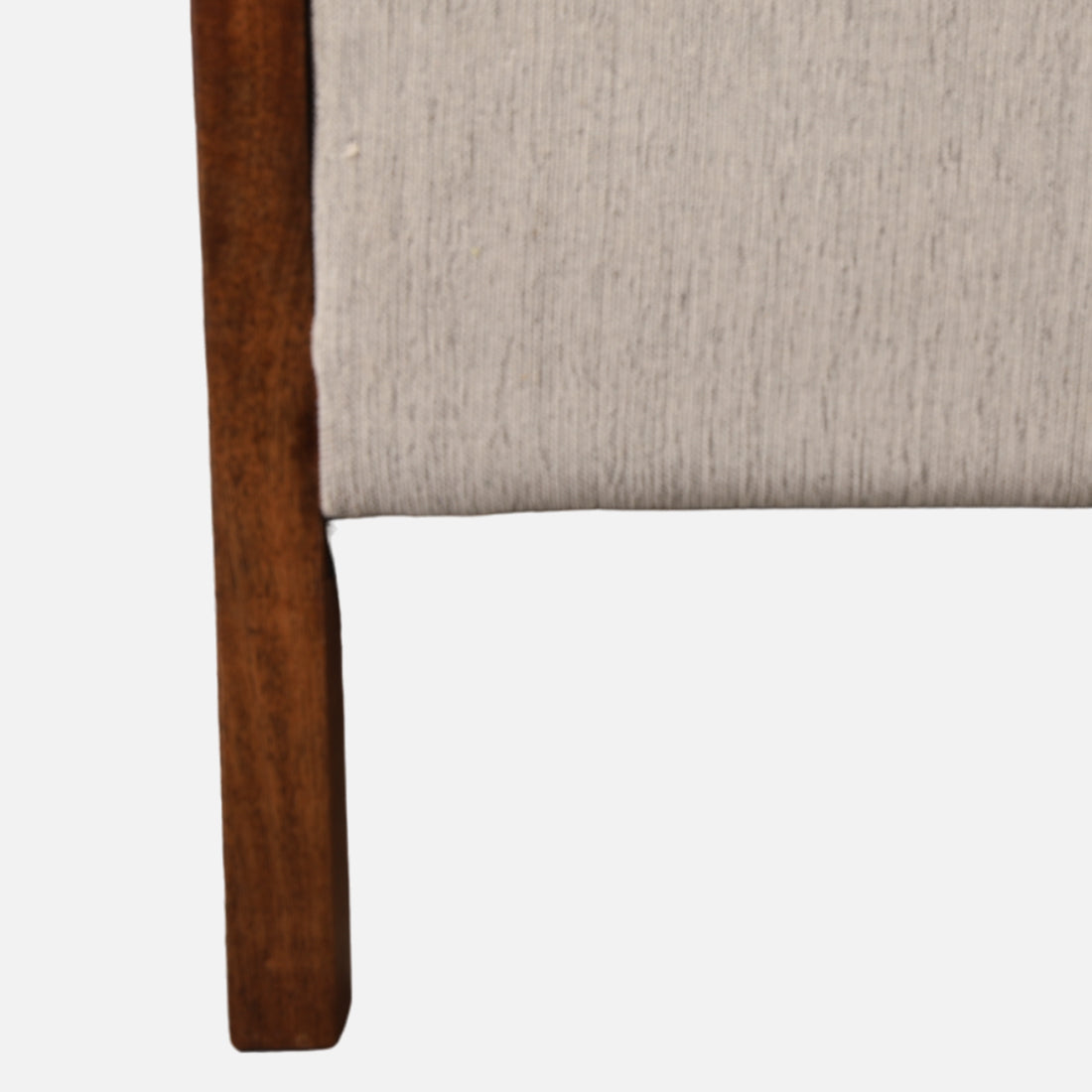 Siam Solidwood Two Seater Sofa in Beige Colour