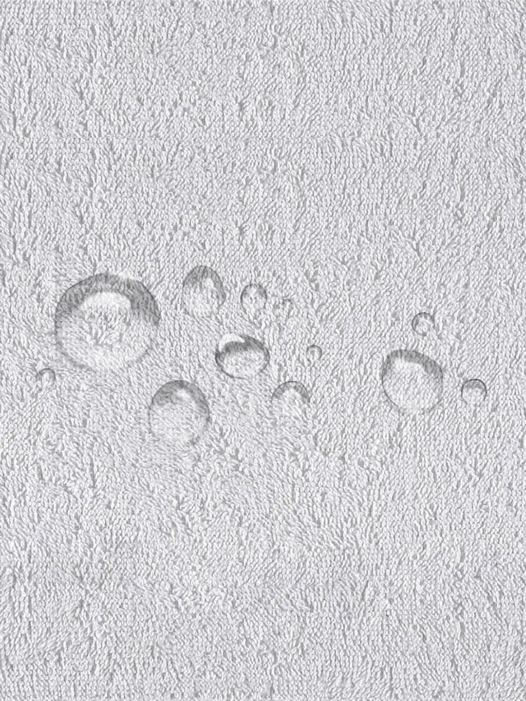 Cool Sheild Cotton Double Mattress Protector 198X182X25 Cm Antibacterial in White Colour