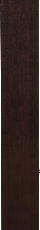 Lara Engineered Wood Medium Book Shelf in Wenge Colour