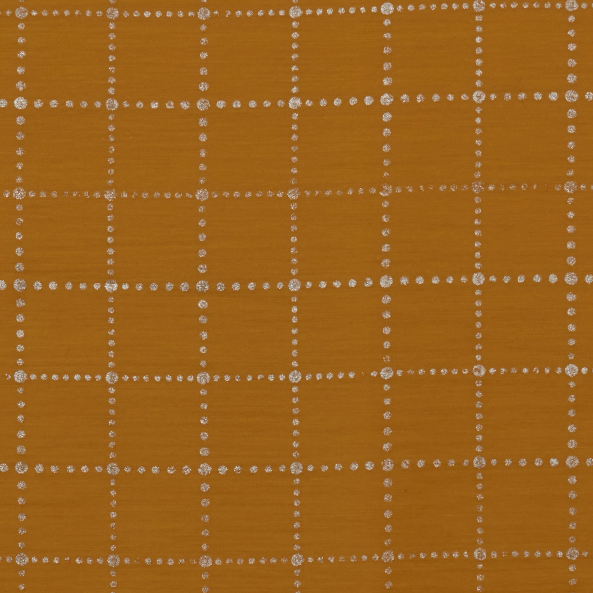 Emilia Set of 2 Foiled Double Layered Black Out Window Curtains 5 Feet in Mustard Colour