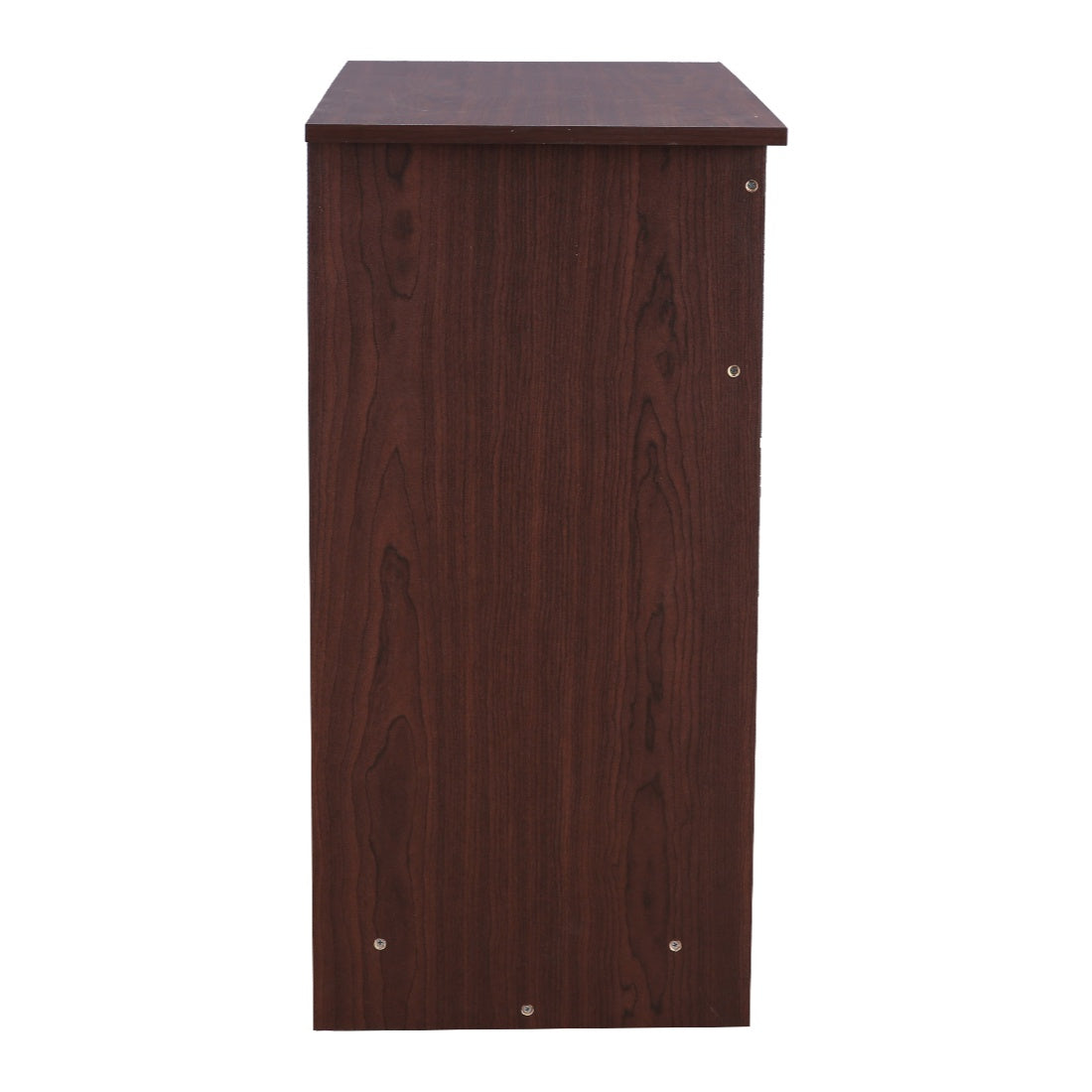 Albert Engineered Wood 2 Door Cabinet in Cherry Brown Colour