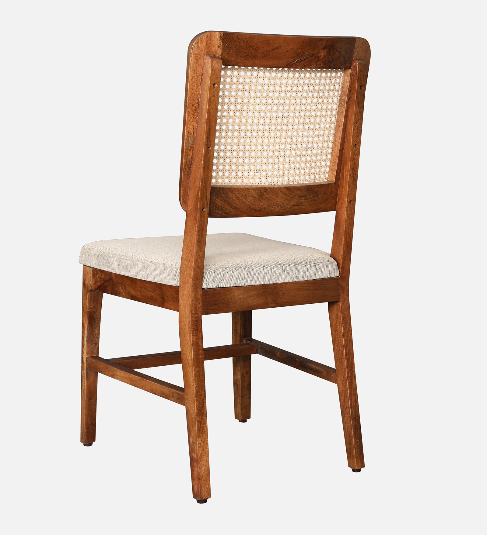 Siam Marble Top Dining Chair (Set Of 2) in Walnut Colour