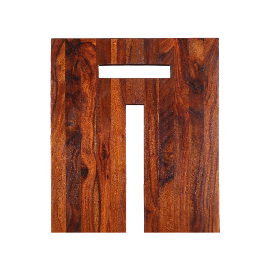 Austin Sheesham Wood(Rosewood) Dining Chair Set of 2 in Honey Colour