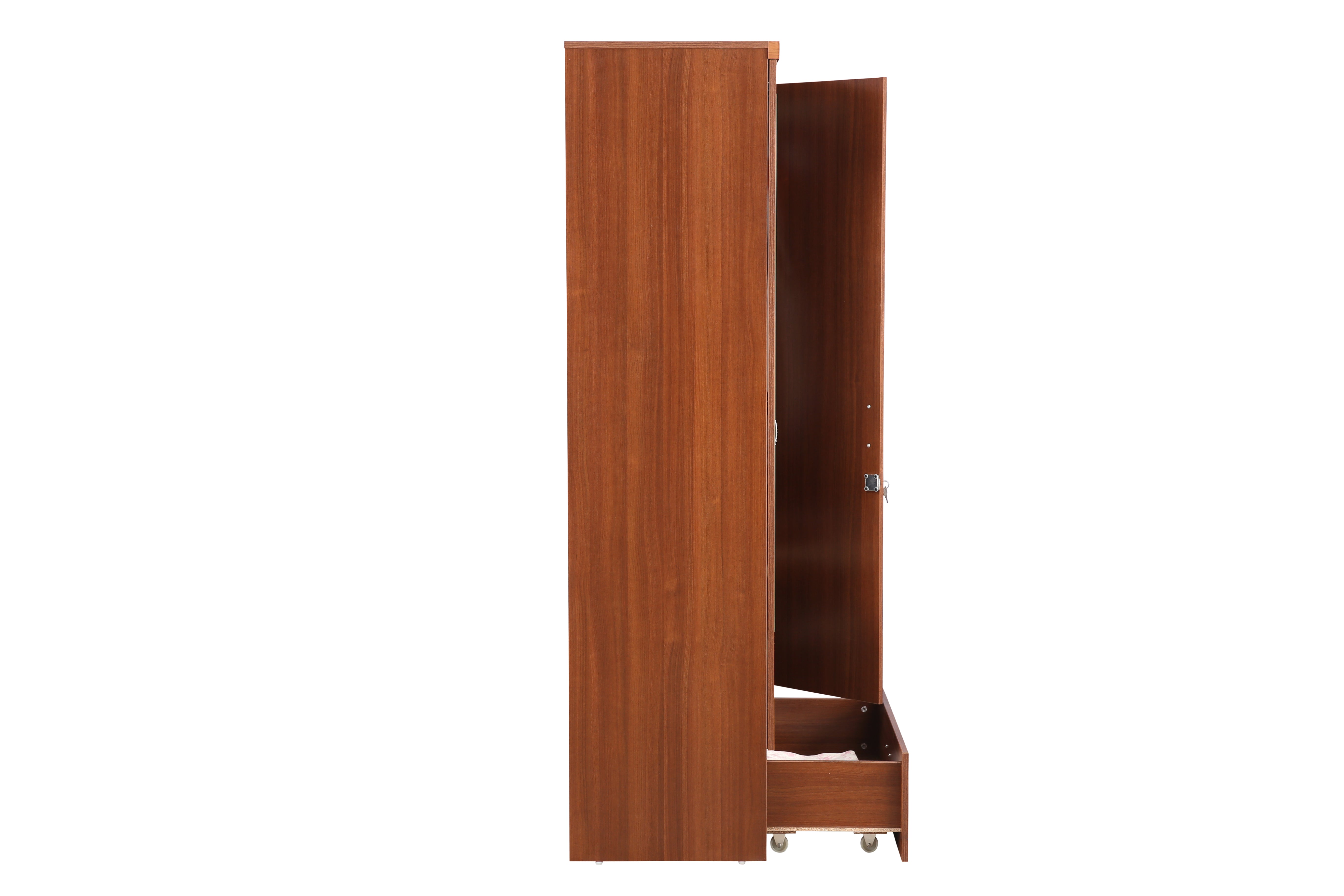 Ultima 2 door wardrobe in Walnut Colour