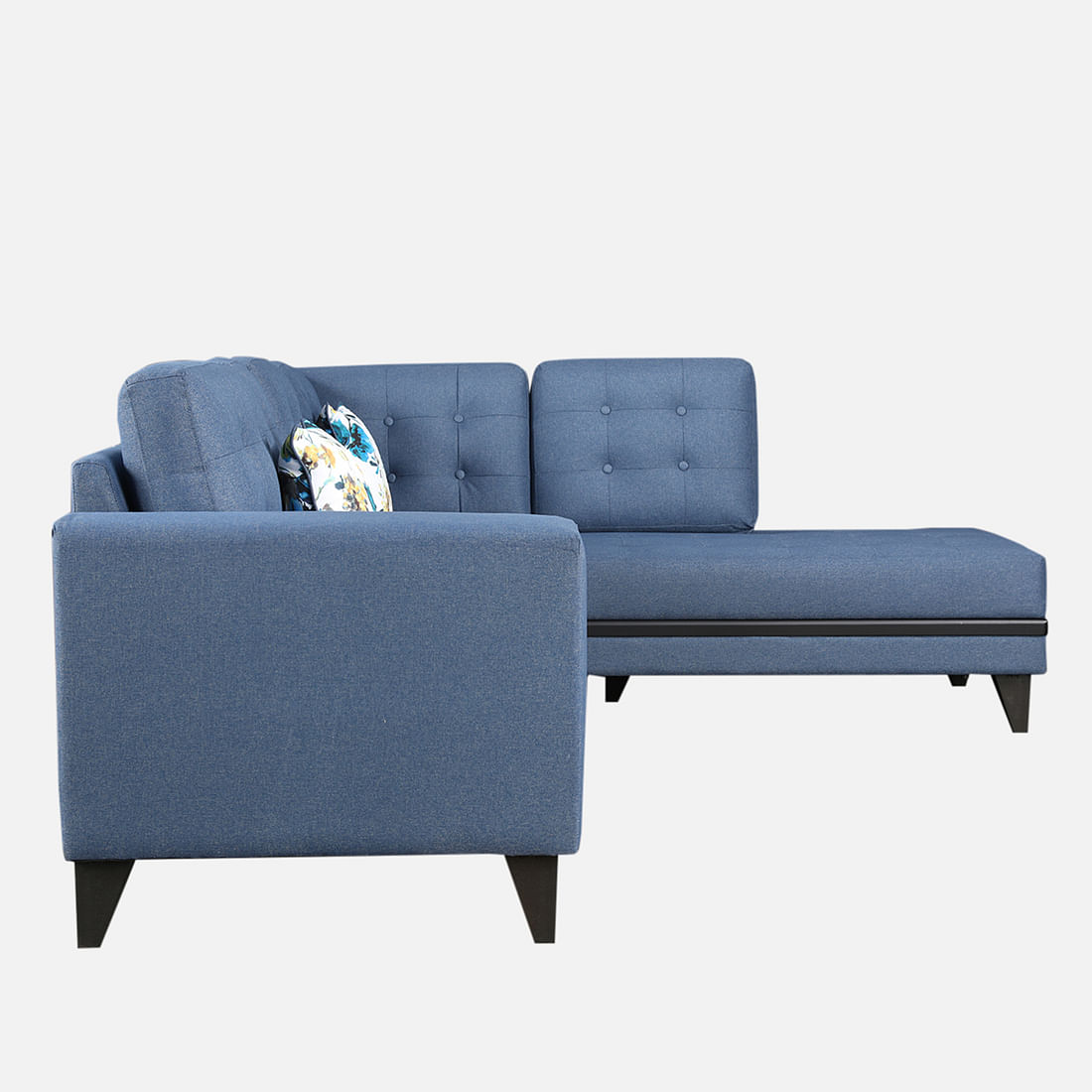 GARCIA Fabric Lounger in Blue Colour