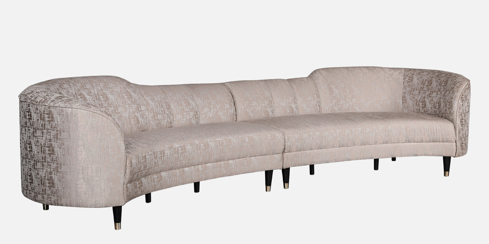 Elysium Fabric Lounger in Grey Colour
