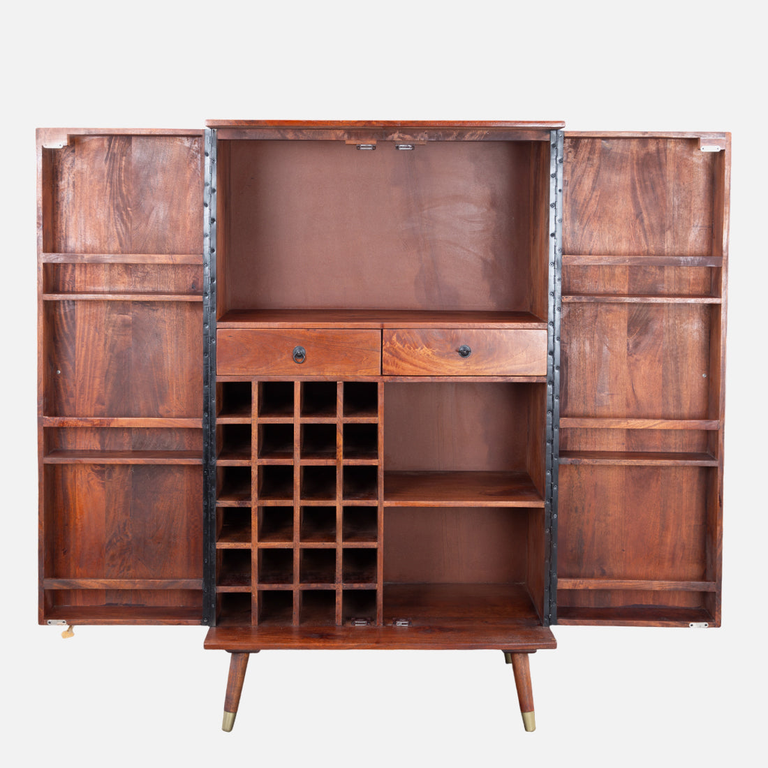 Phoolkari Bar Unit in Honey Colour