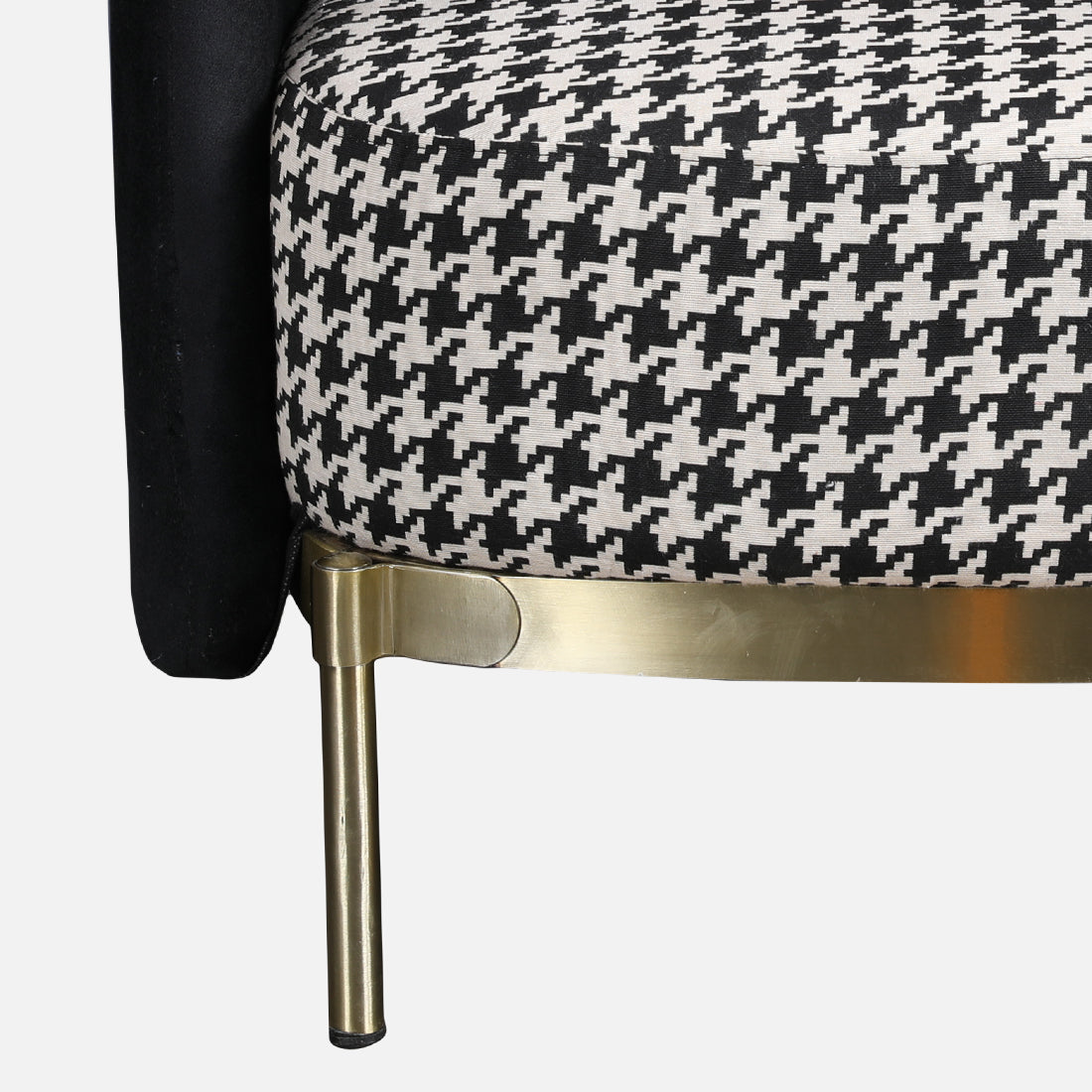 Gala Fabric Accent Chair in Grey Colour