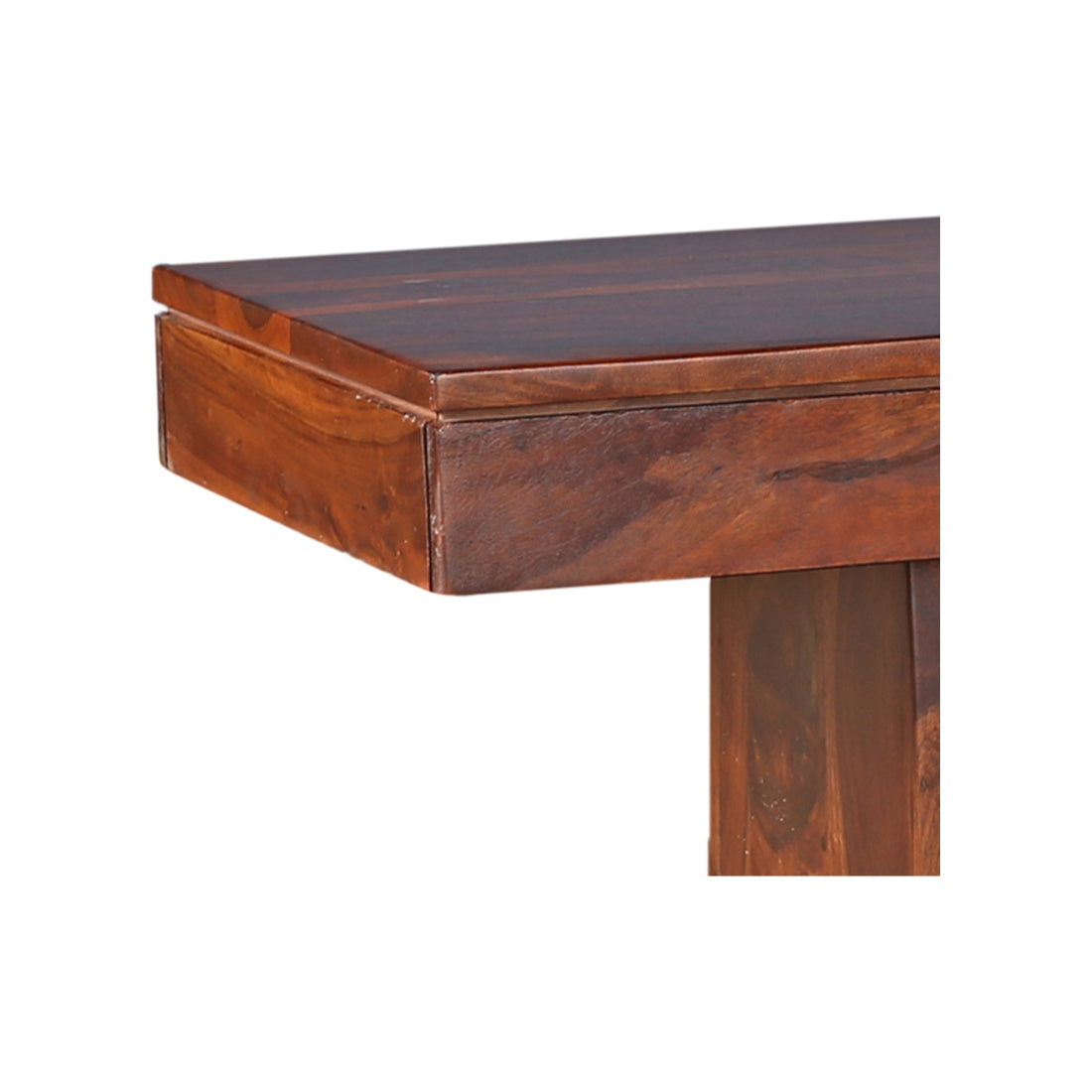 Austin Sheesham Wood(Rosewood) Dining Bench for 6 Seater in Honey Colour