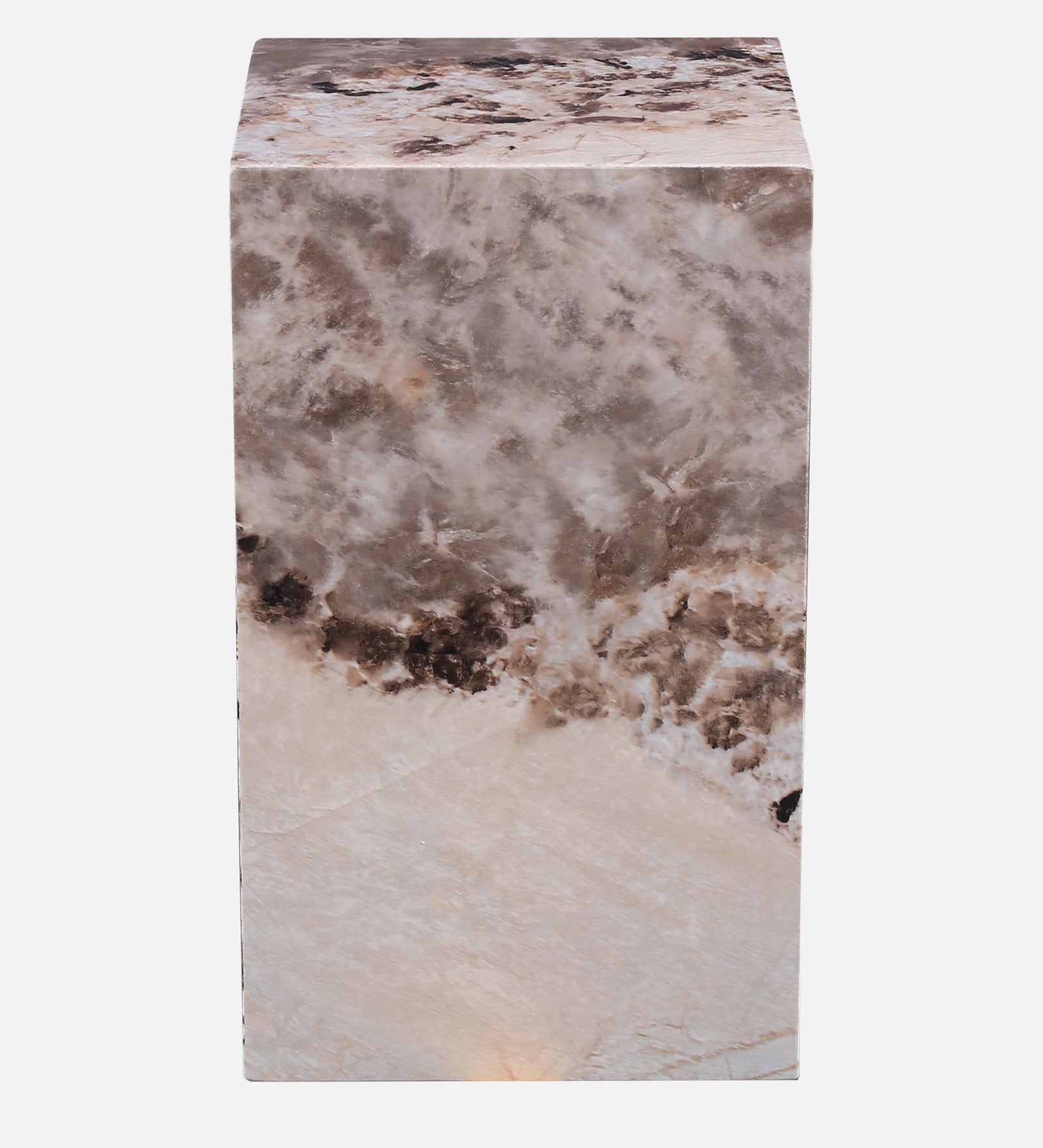 Ionic Marble Top Side Table in Pandora Colour