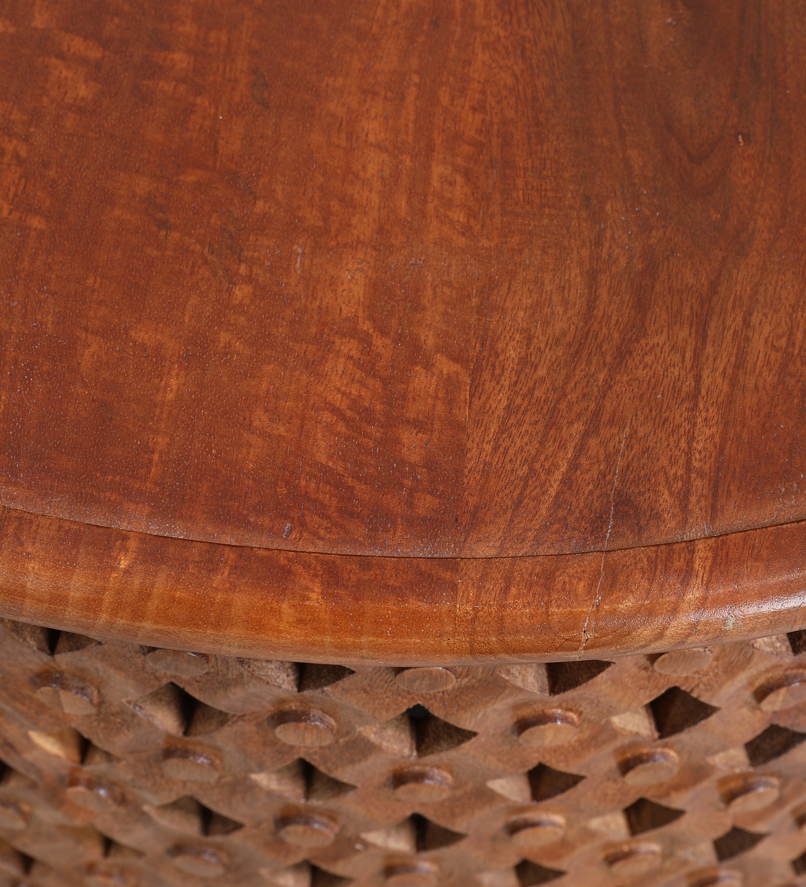 Sirohi Solid Wood Center Table in Brown Colour