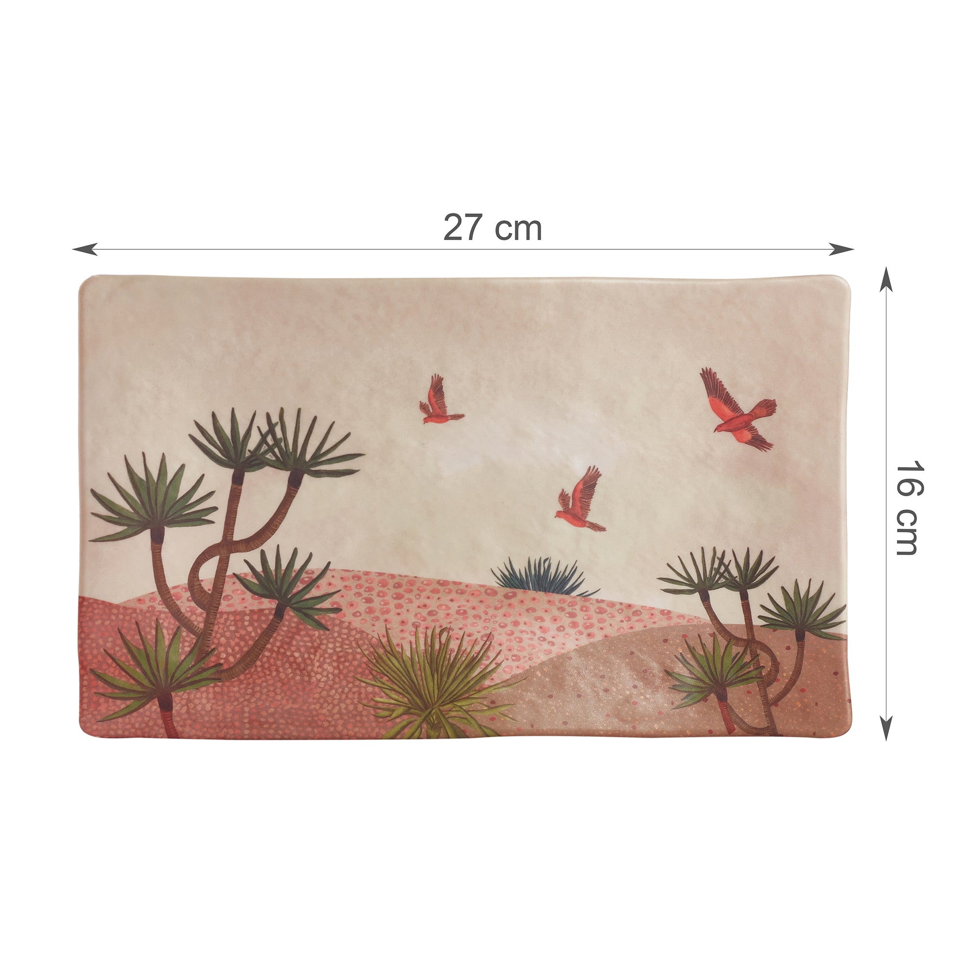 Oasis Melamine Serving Platter in Multi Colour