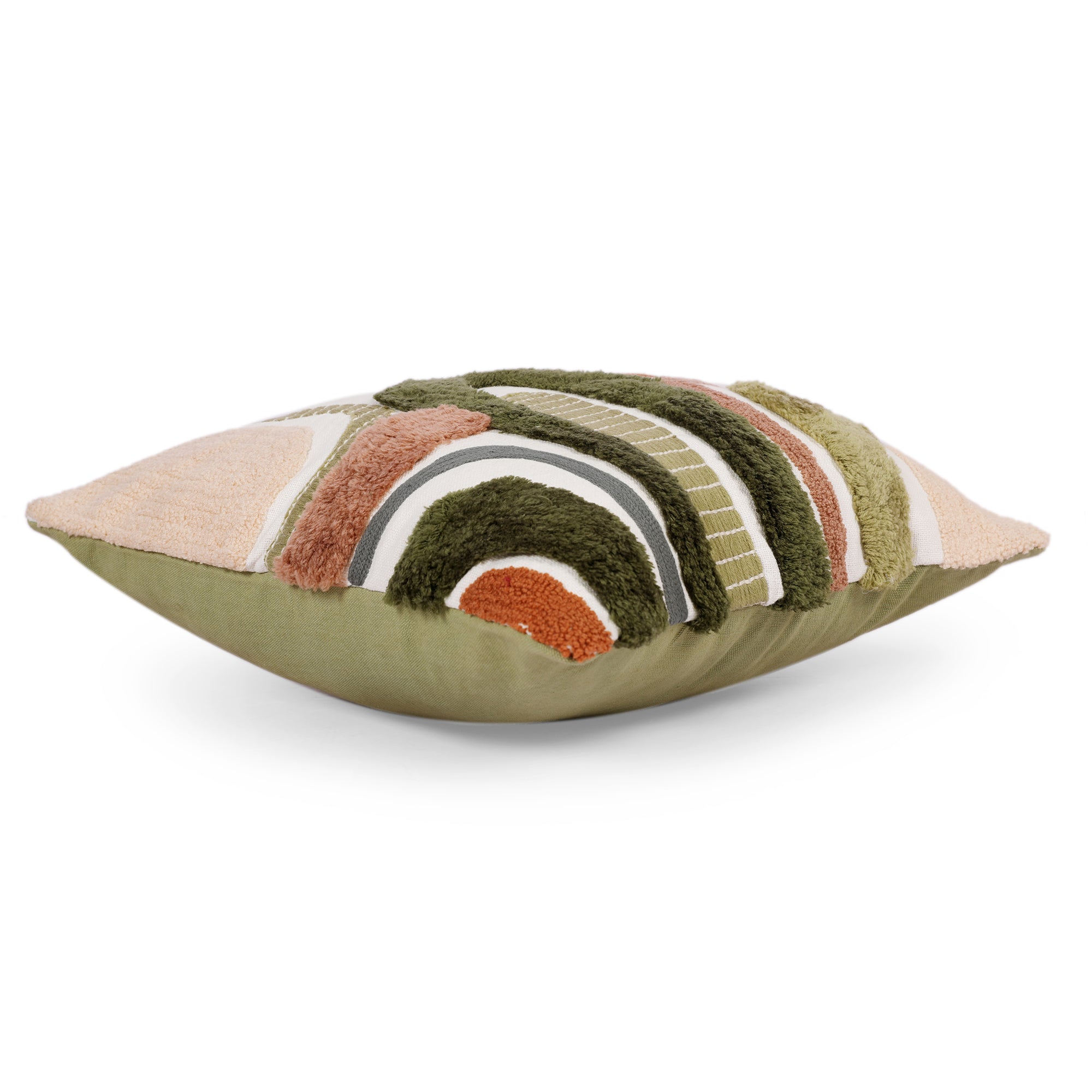 Modern Chic Cushion Cover Multi Green, 40X40cm