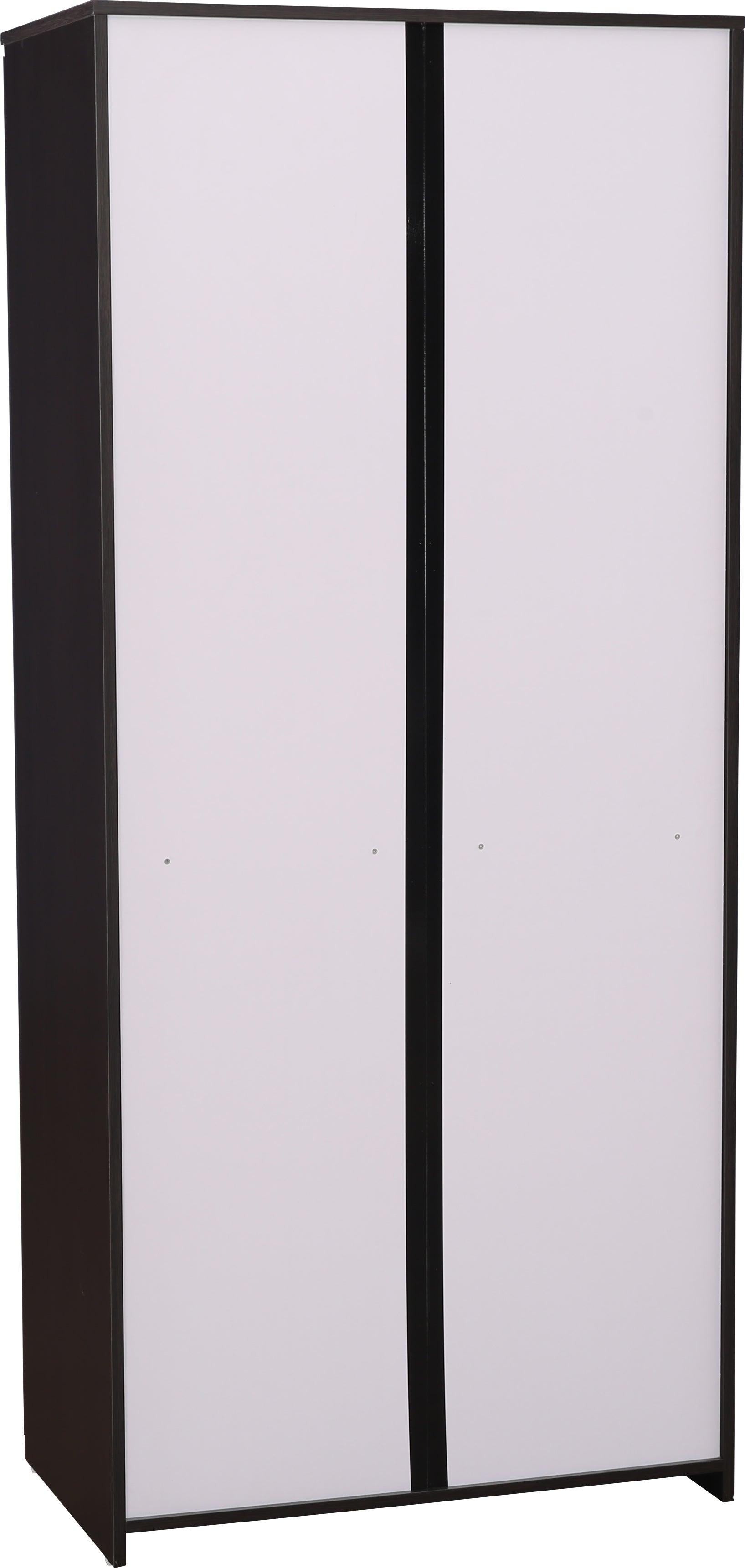 Swirl Two door Wardrobe in Wenge Colour
