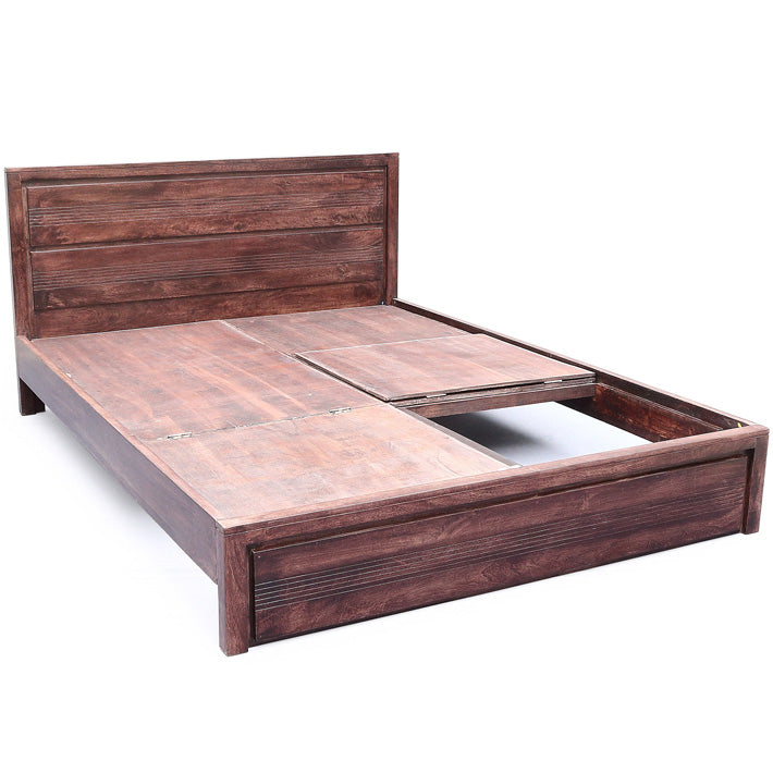 Rodley Engineered Wood Shoe Rack in Walnut Colour