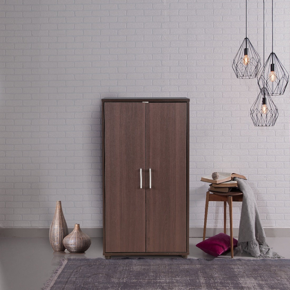 Henley Engineered Wood Multipurpose Cabinet in Beech Colour