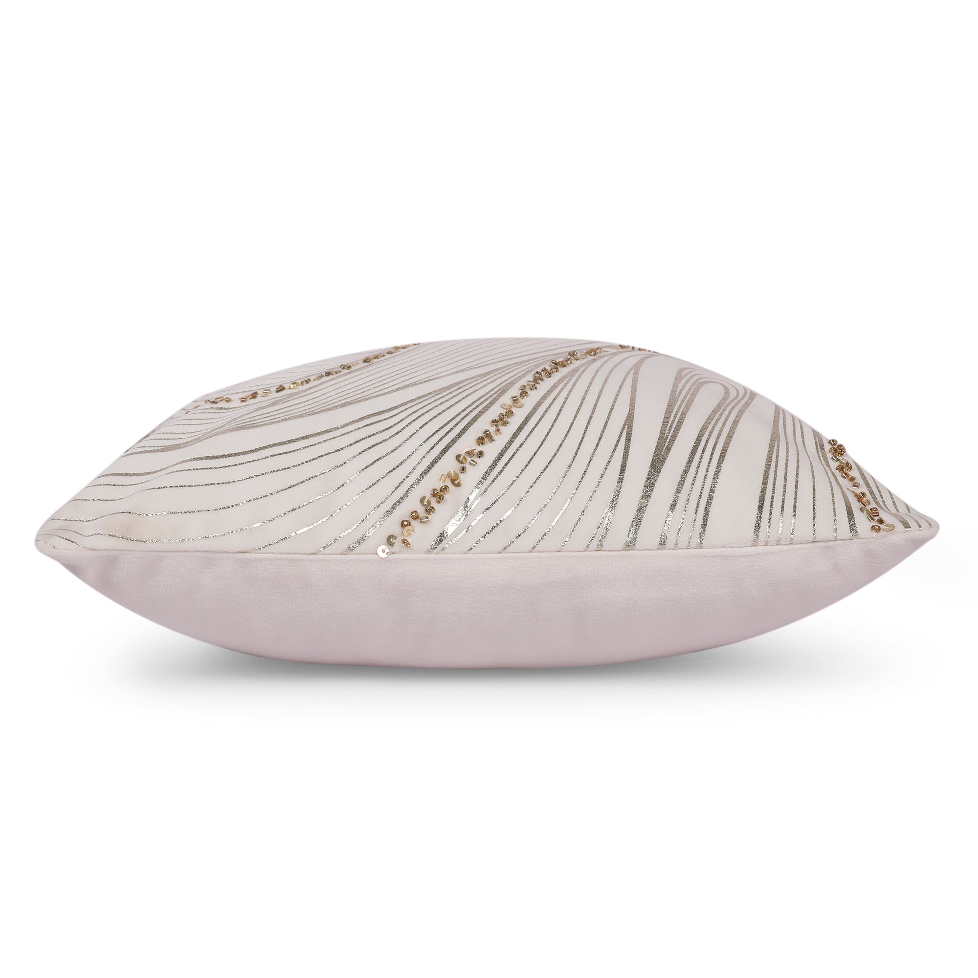 Swarna Cushion Cover White, 30x30cm