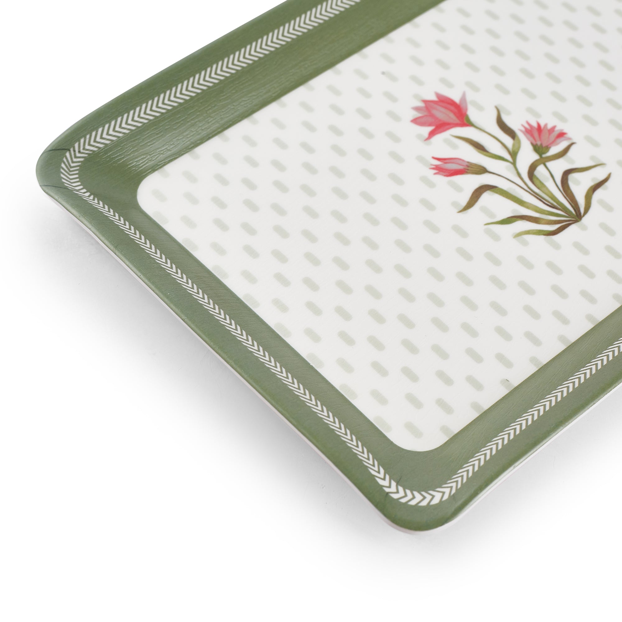 Nelumbra Melamine Medium Tray in Multi Colour