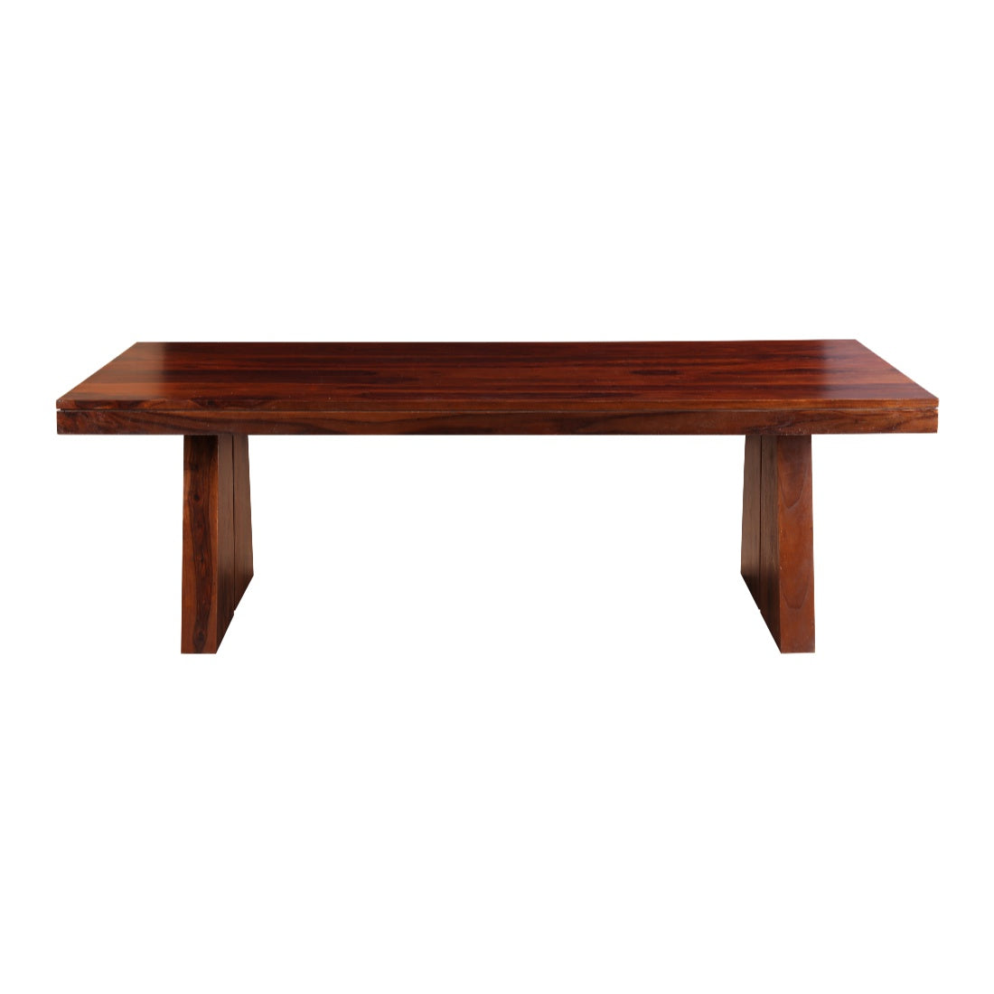 Austin Sheesham Wood(Rosewood) 8 Seater Dining Table in Honey Colour
