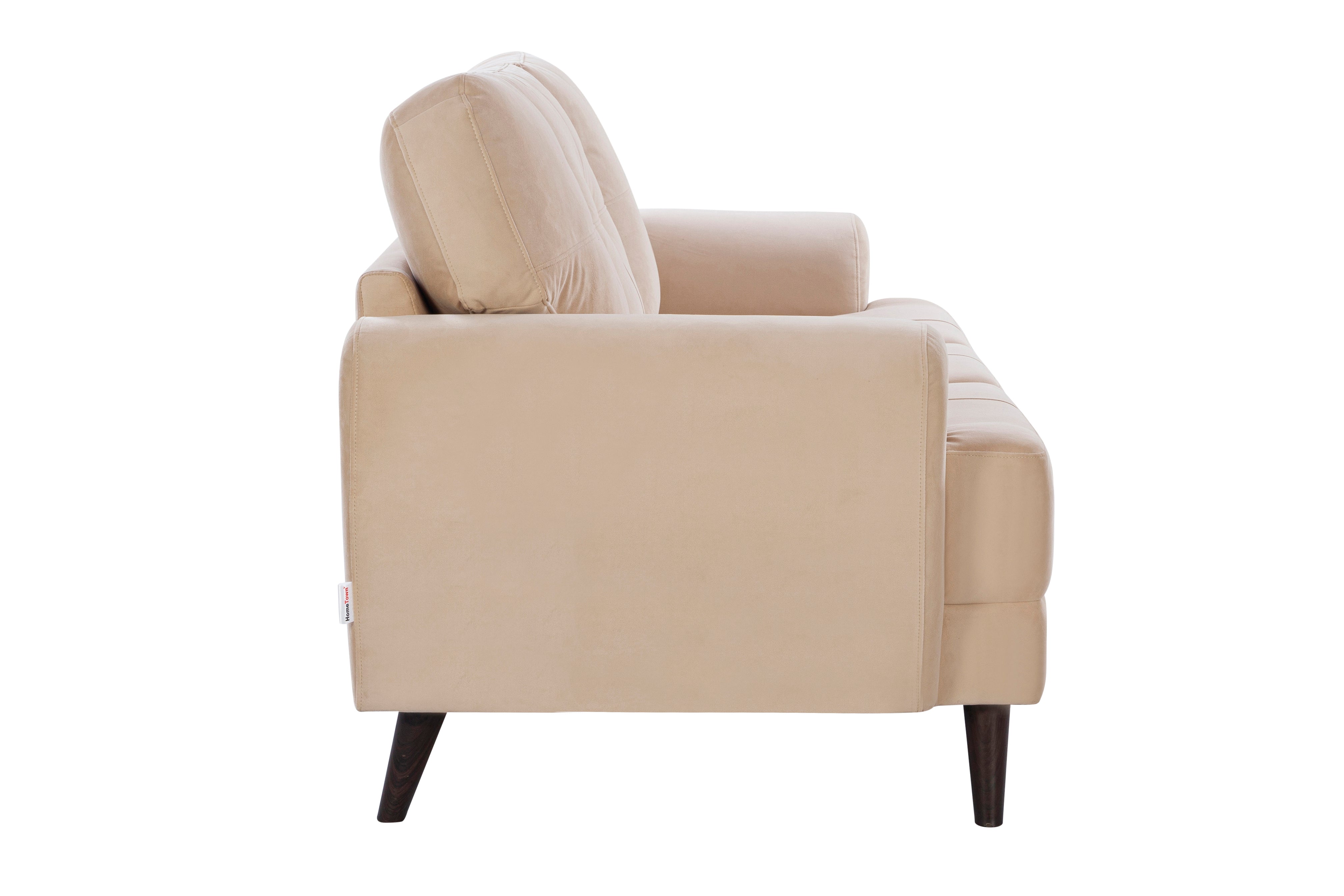 Riga Fabric 3 Seater Sofa in Beige Colour