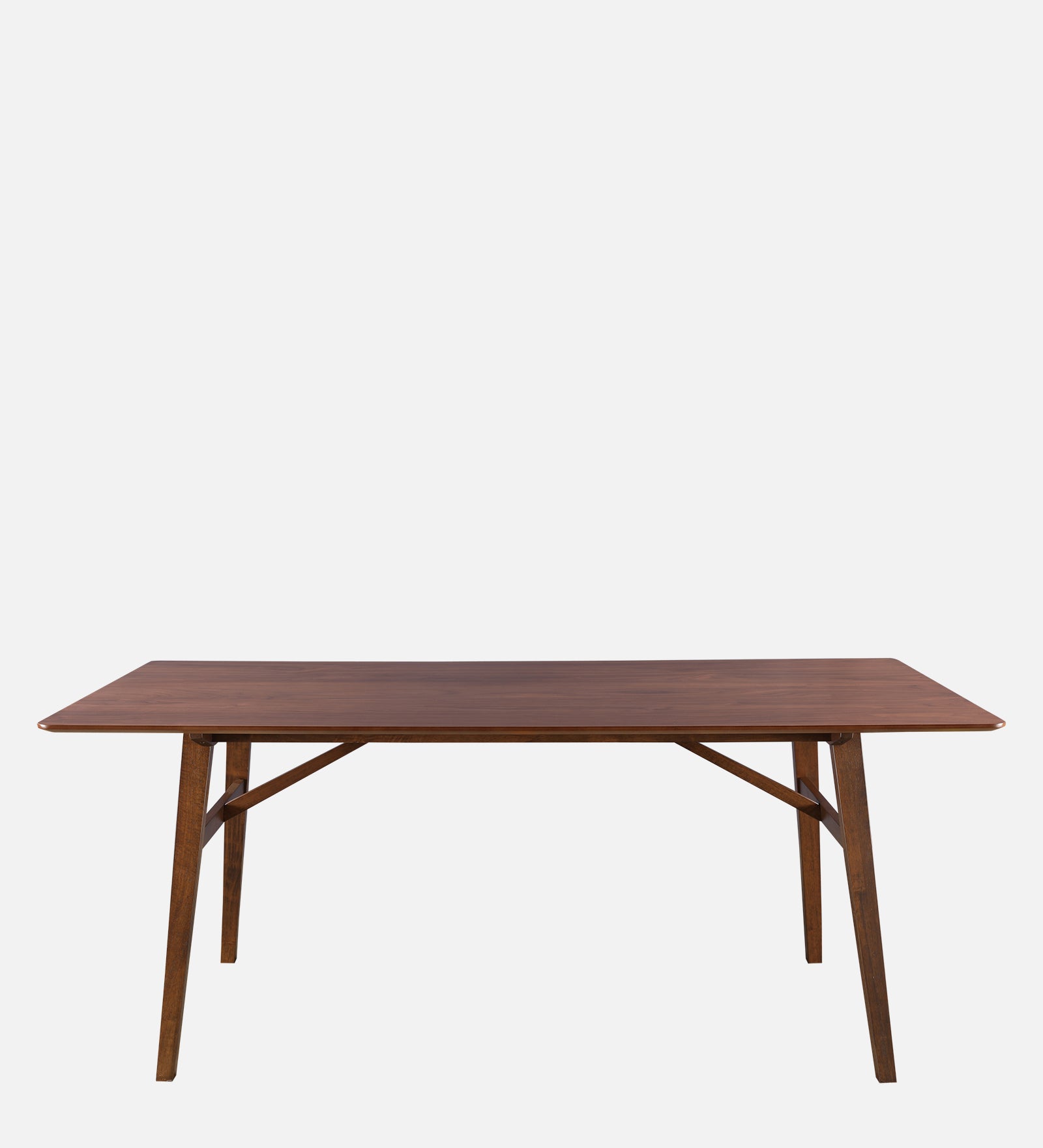 Lillian Solidwood Six Seater Dining Table in Walnut Colour