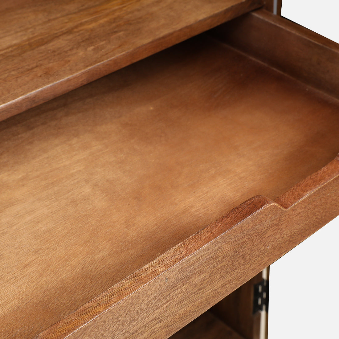 Crested  Bar Unit in Brown & Gold Colour