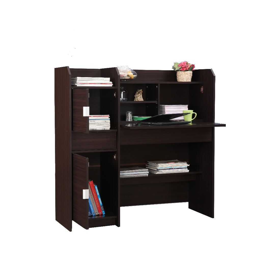 Florence Study Table in Honey Colour