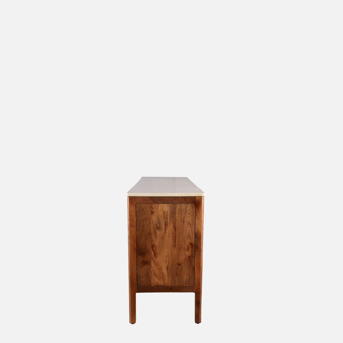 Siam Acacia Wood Two Door Sideboard in Honey Colour