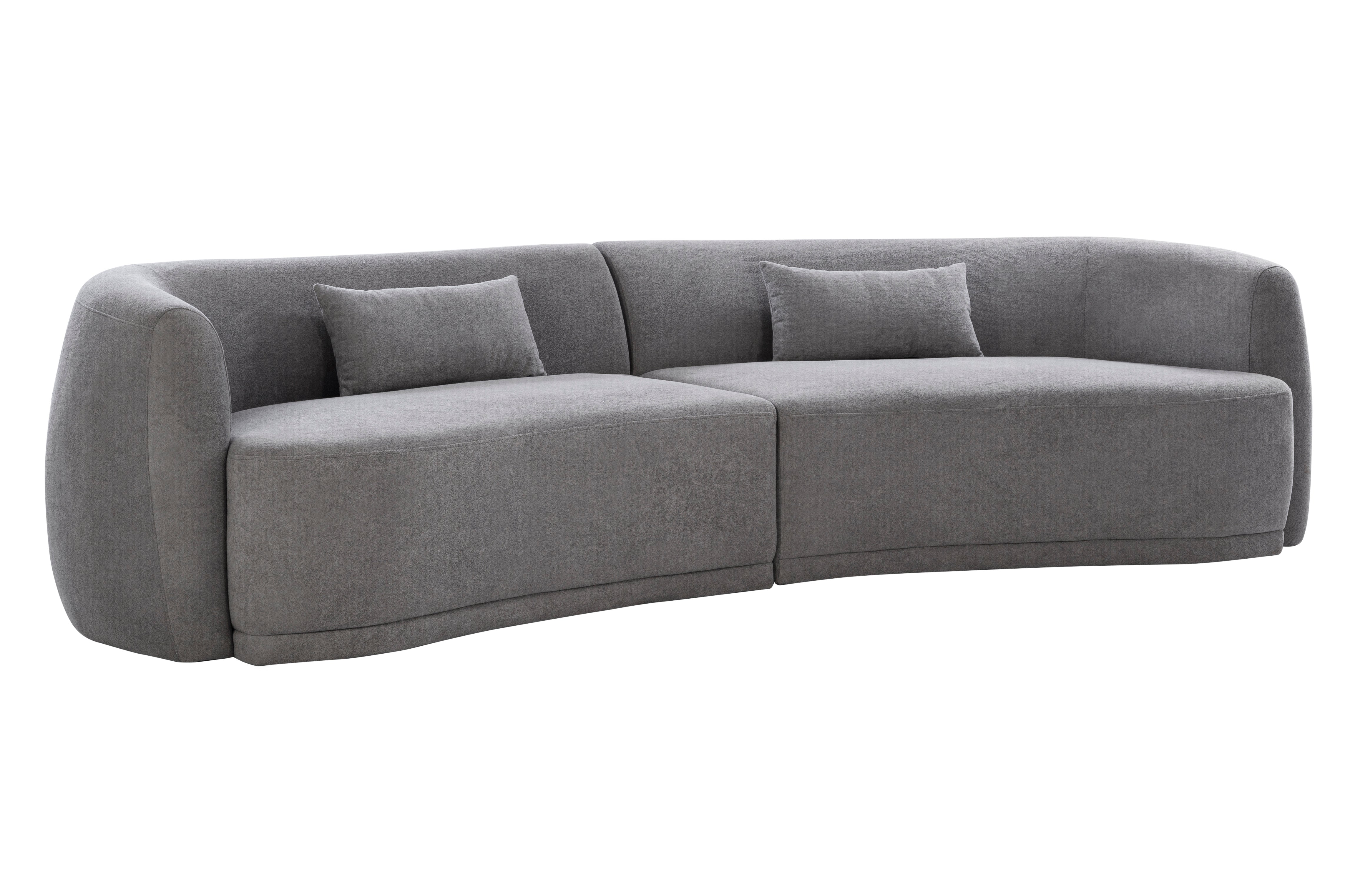Miami 4 Seater Sofa in Grey Colour