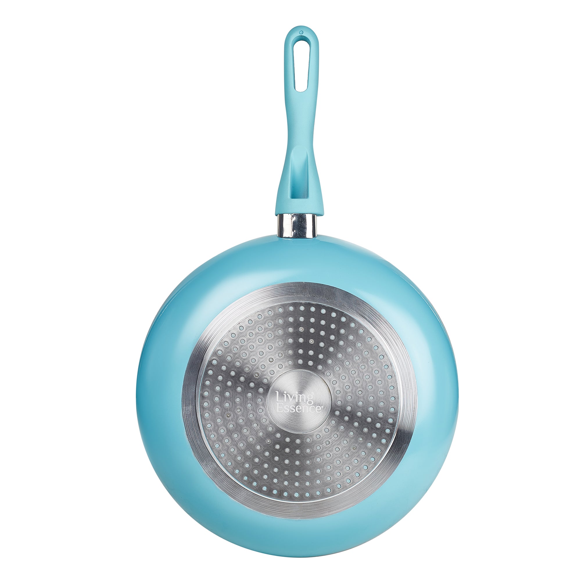 MasterCook+ 100% Virgin Aluminium Non-Stick Fry Pan 24cm in Teal Colour