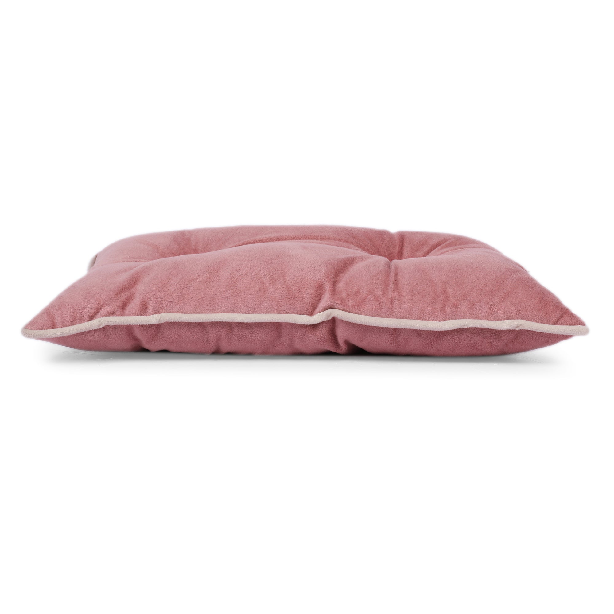 Velvet Solid Dori Filled Cushion Rose, 30X45cm