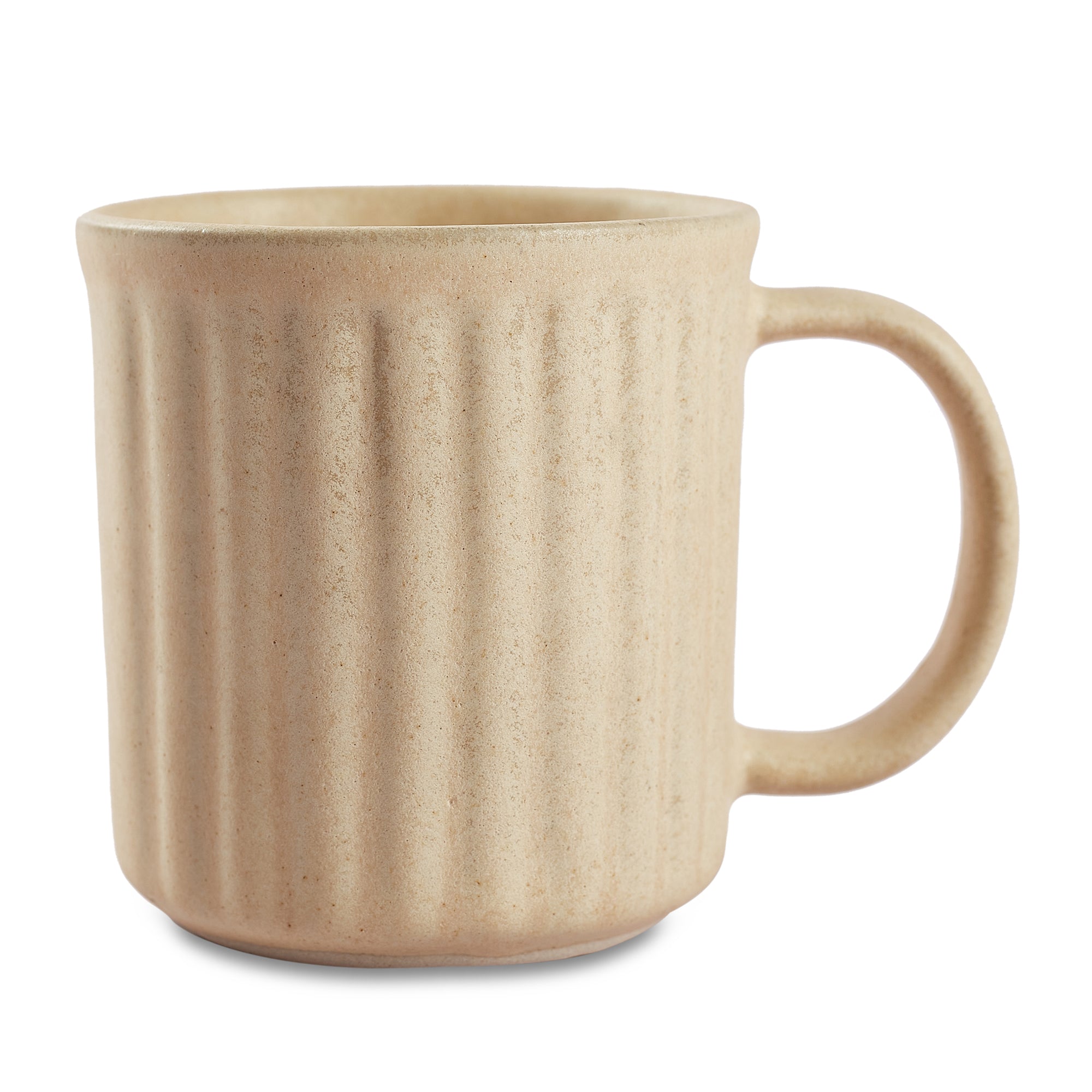 Living Essence WabiSabi Mustard Mug Set of 4Pcs