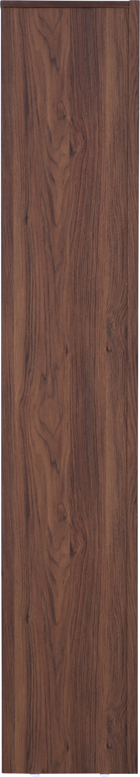 Stark Engineered Wood 4 door Book Case in Walnut Colour