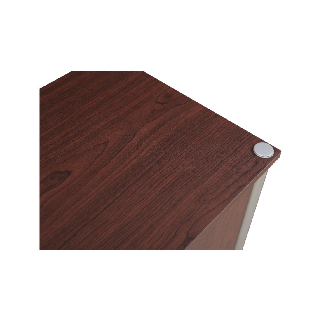 Jacob Engineered Wood Multipurpose Cabinet in Cherry Brown Colour