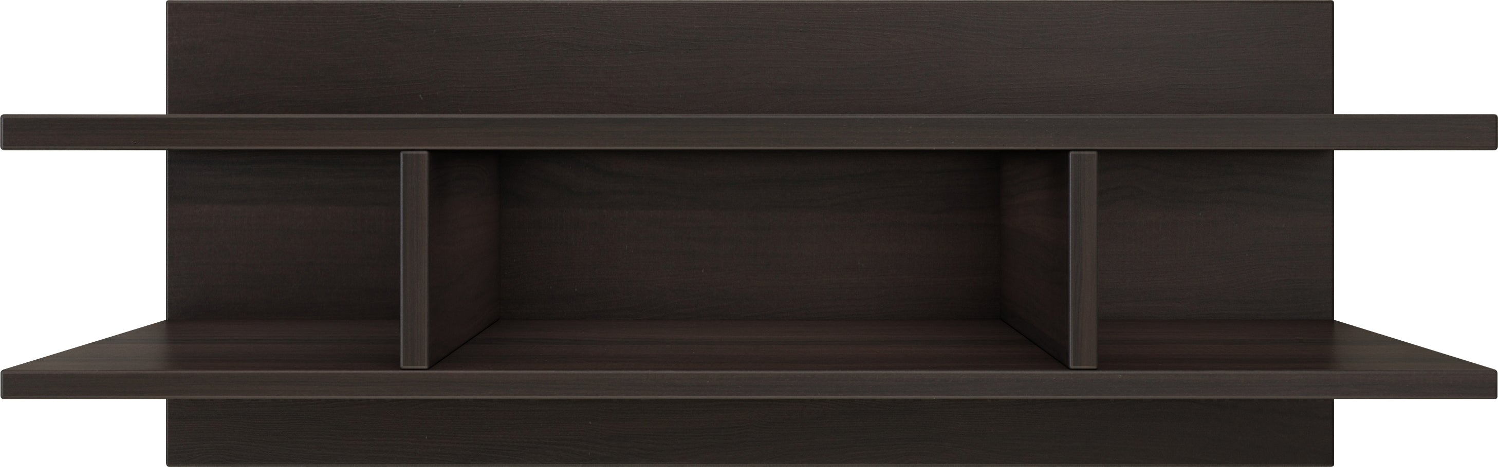 Cash Engineered Wood Wall Unit in Dark Walnut Colour