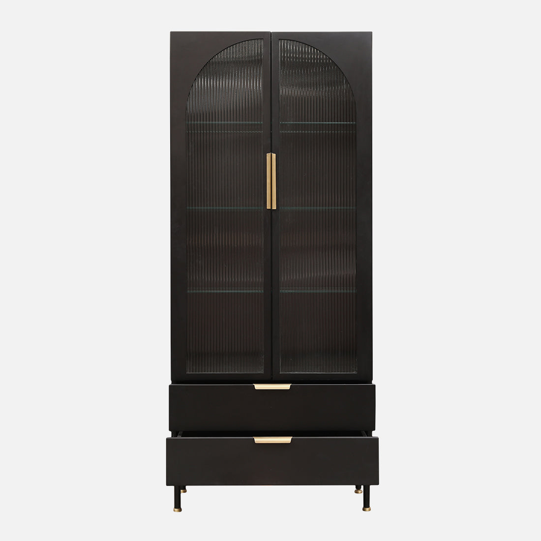 Bracken  Multipurpose Cabinet in Black Colour
