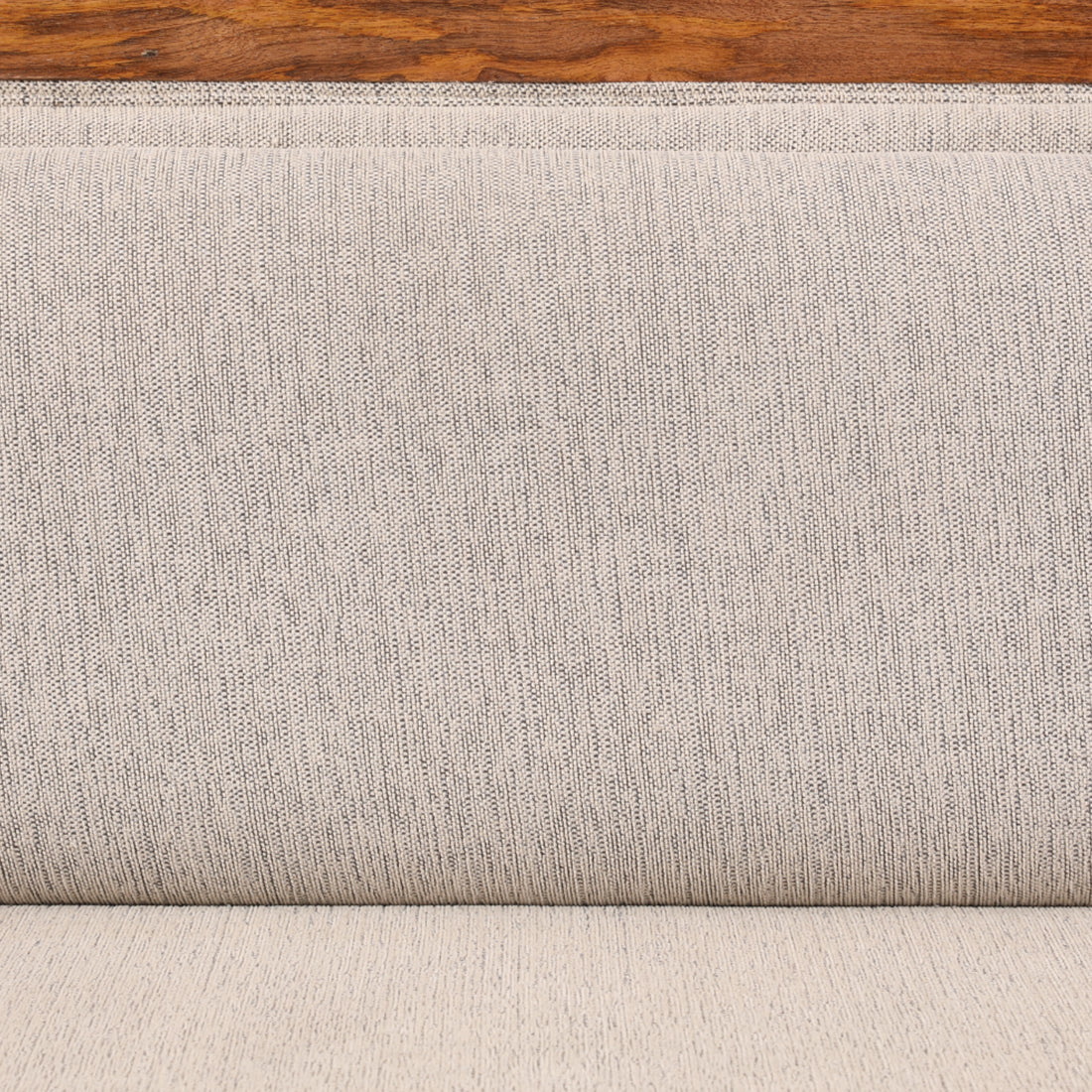 Siam Solidwood Two Seater Sofa in Beige Colour