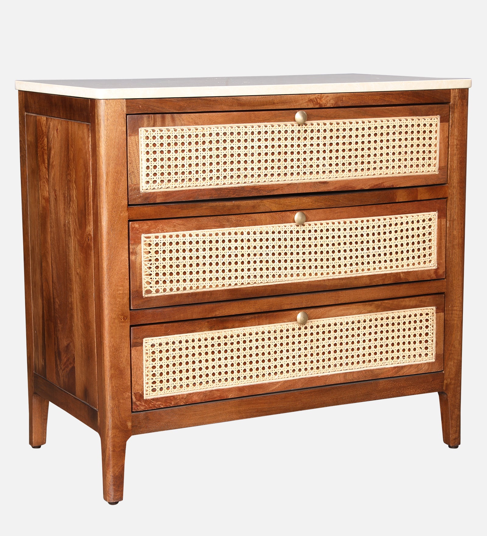 Siam Acacia Wood Chest Of Drawer in Honey Colour