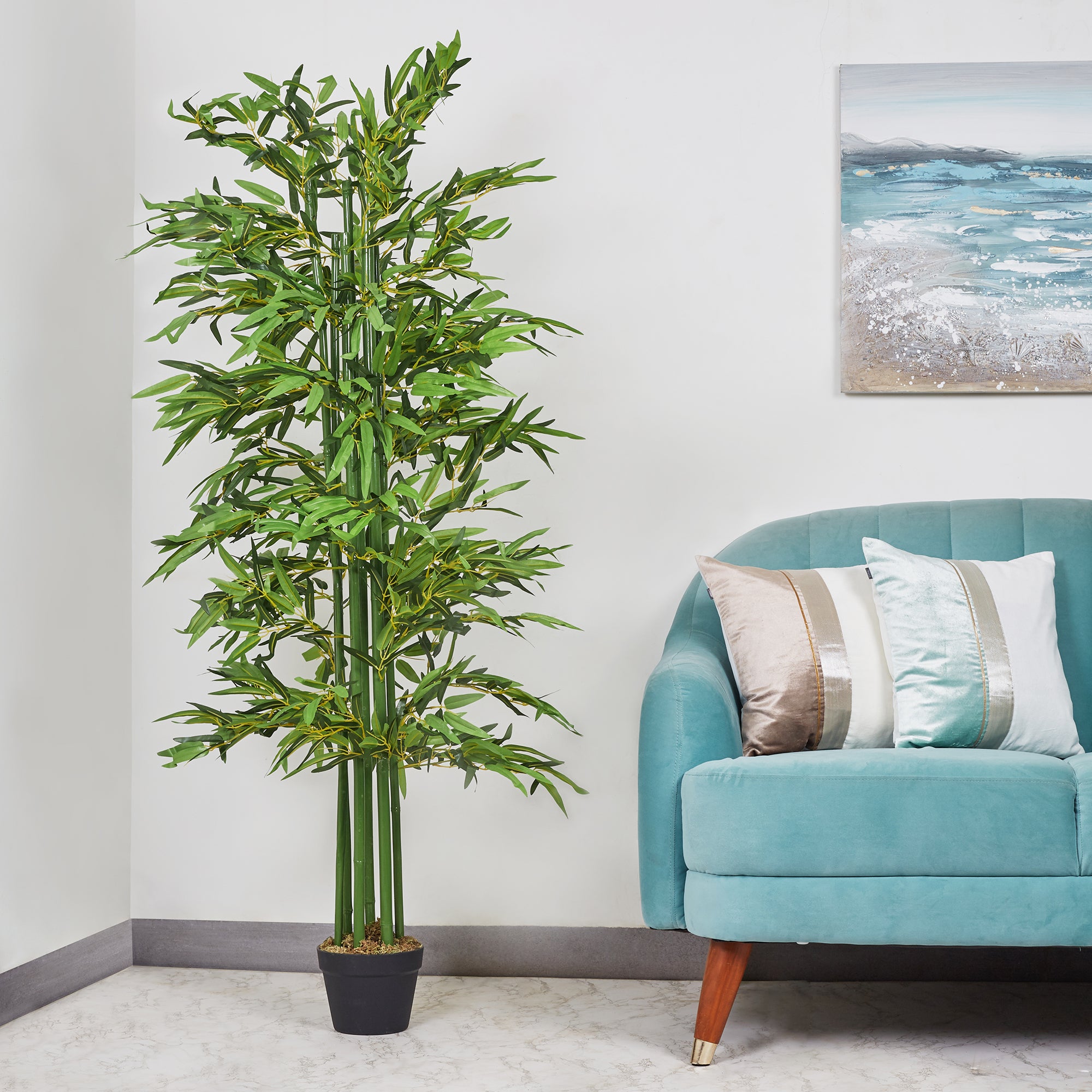 Ilana Artificial Bamboo Potted Tree 180Cm in Green Colour