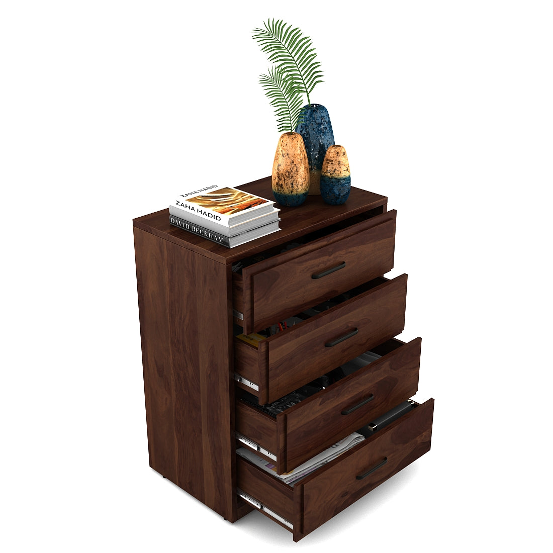 Antwerp Chest Of 4 Drawers in Sheesham Colour