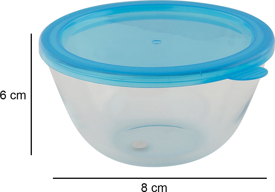 Borosil Glass Container in Transparent Colour