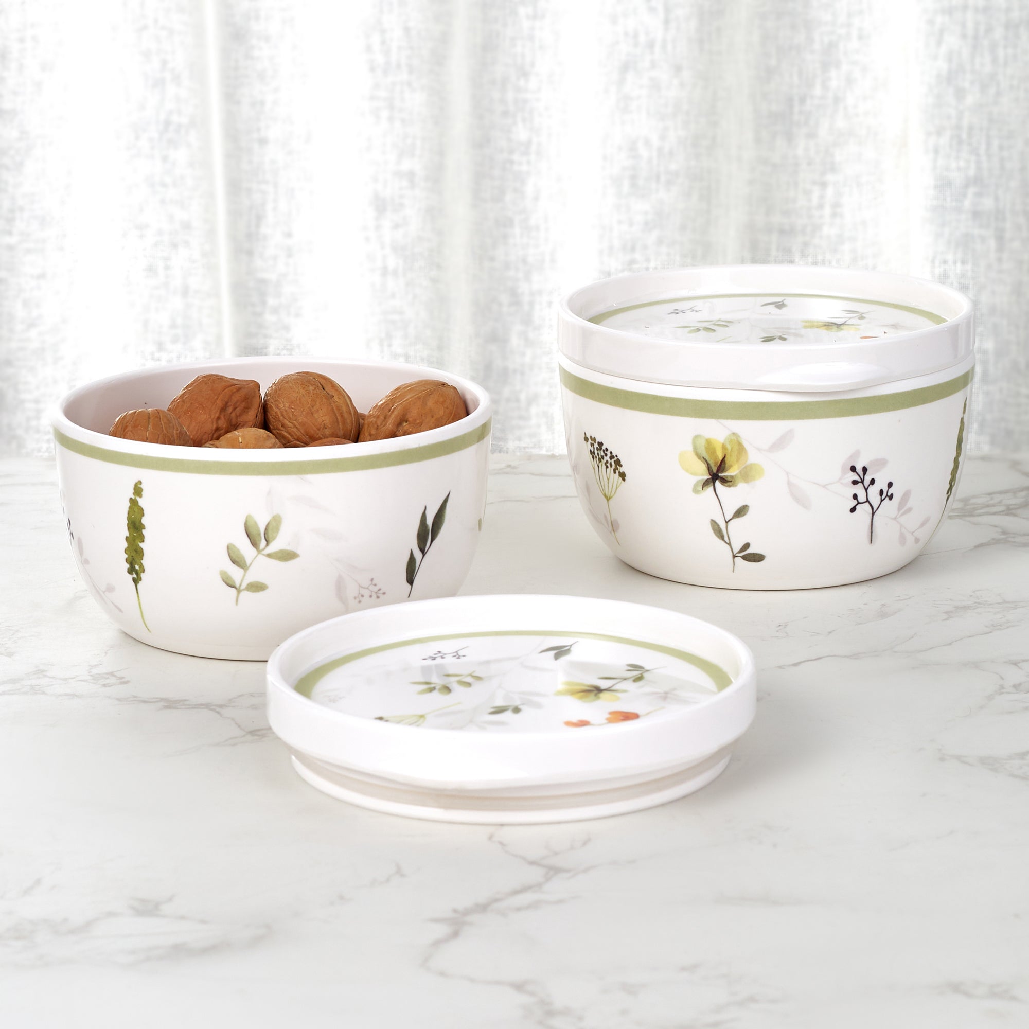 Springfield Melamine AirTight Jar Set Of 2 in Multi Colour