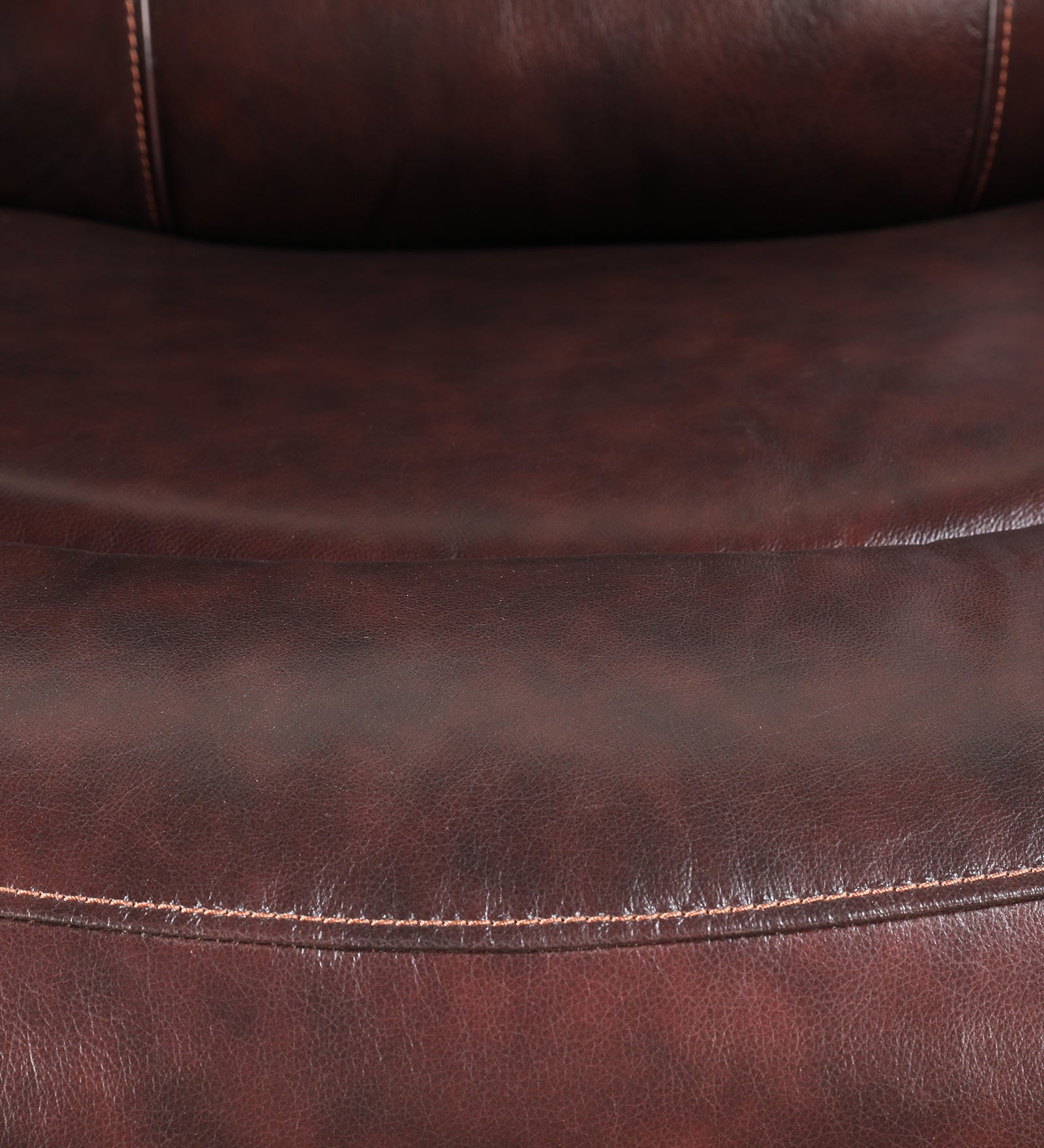 Rhine Half Leather Single Seater Electric Recliner in Brown Colour