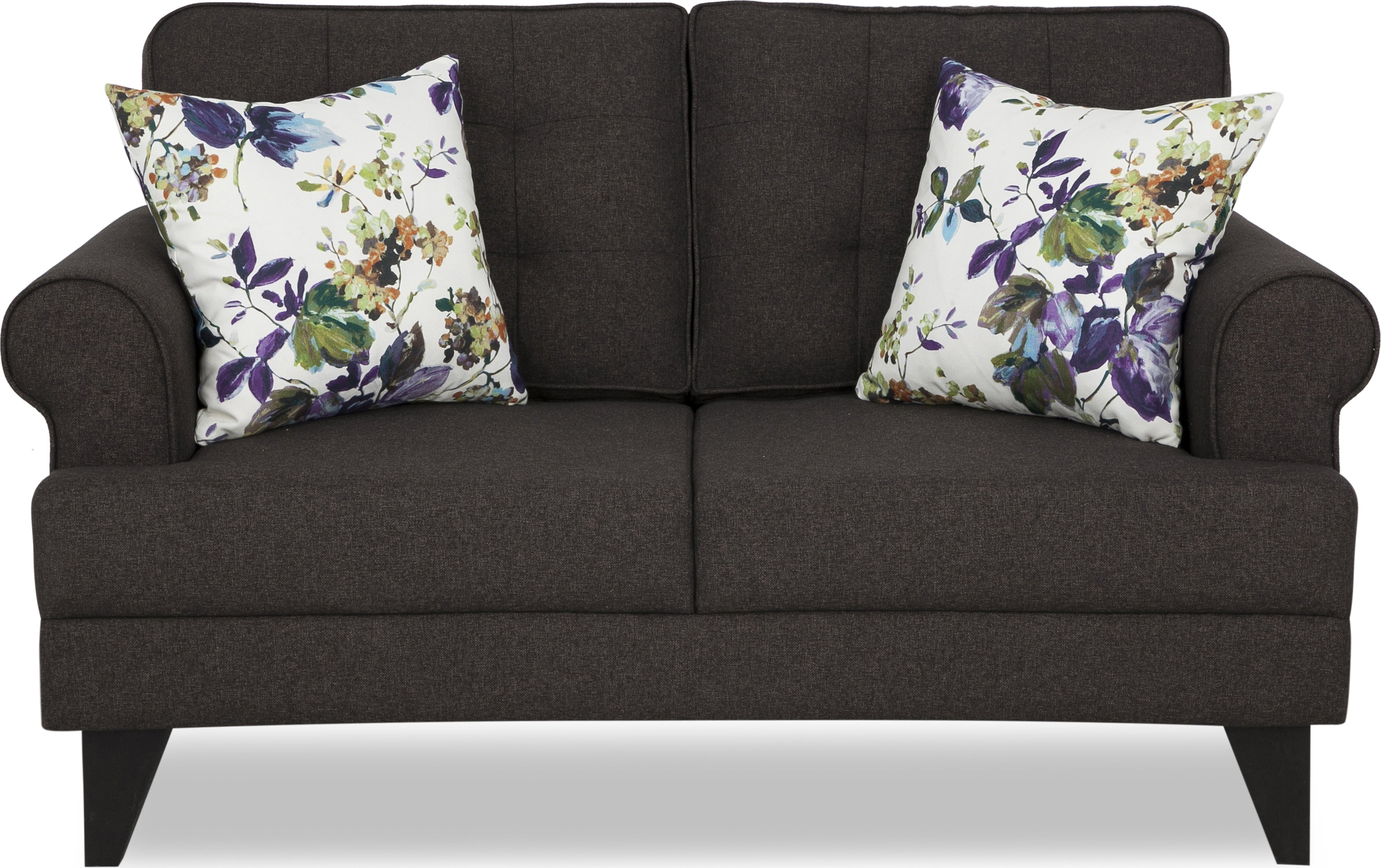 Understated Charm + (Paddington 3 + 2 Seater Sofa Set Dark Brown + Antwerp Flute Center Table & Side Table + Aravali 6 Seater Dining Set with Bench)